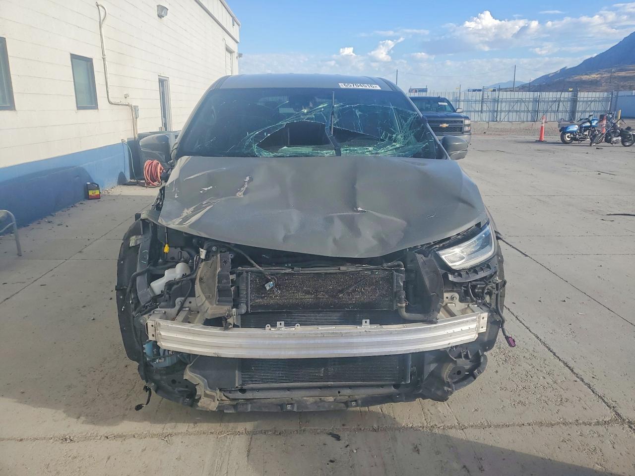 2022 Chrysler Pacifica Hybrid Touring L Gray vin: 2C4RC1L70NR130516