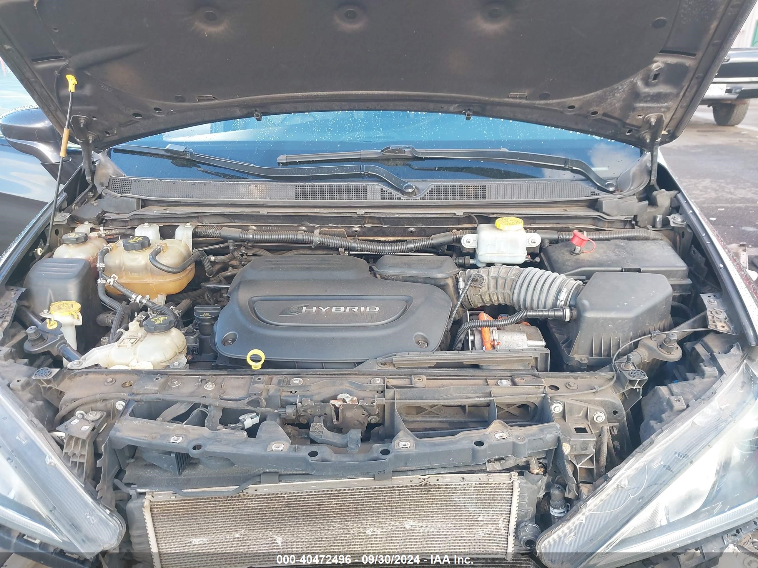 2019 Chrysler Pacifica Hybrid Touring L Gray vin: 2C4RC1L77KR584743