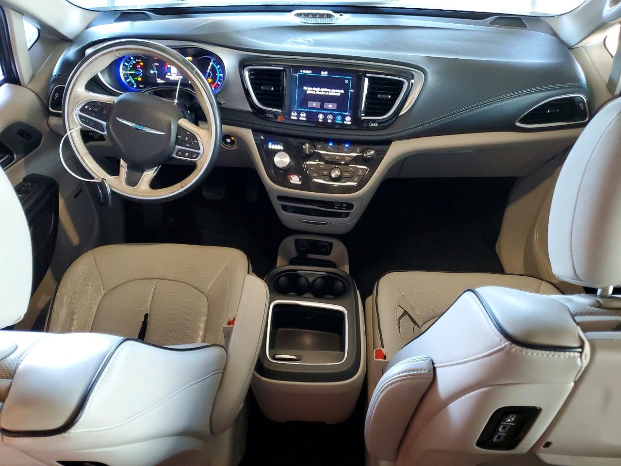 2019 Chrysler Pacifica Hybrid Limited Gray vin: 2C4RC1N70KR645492