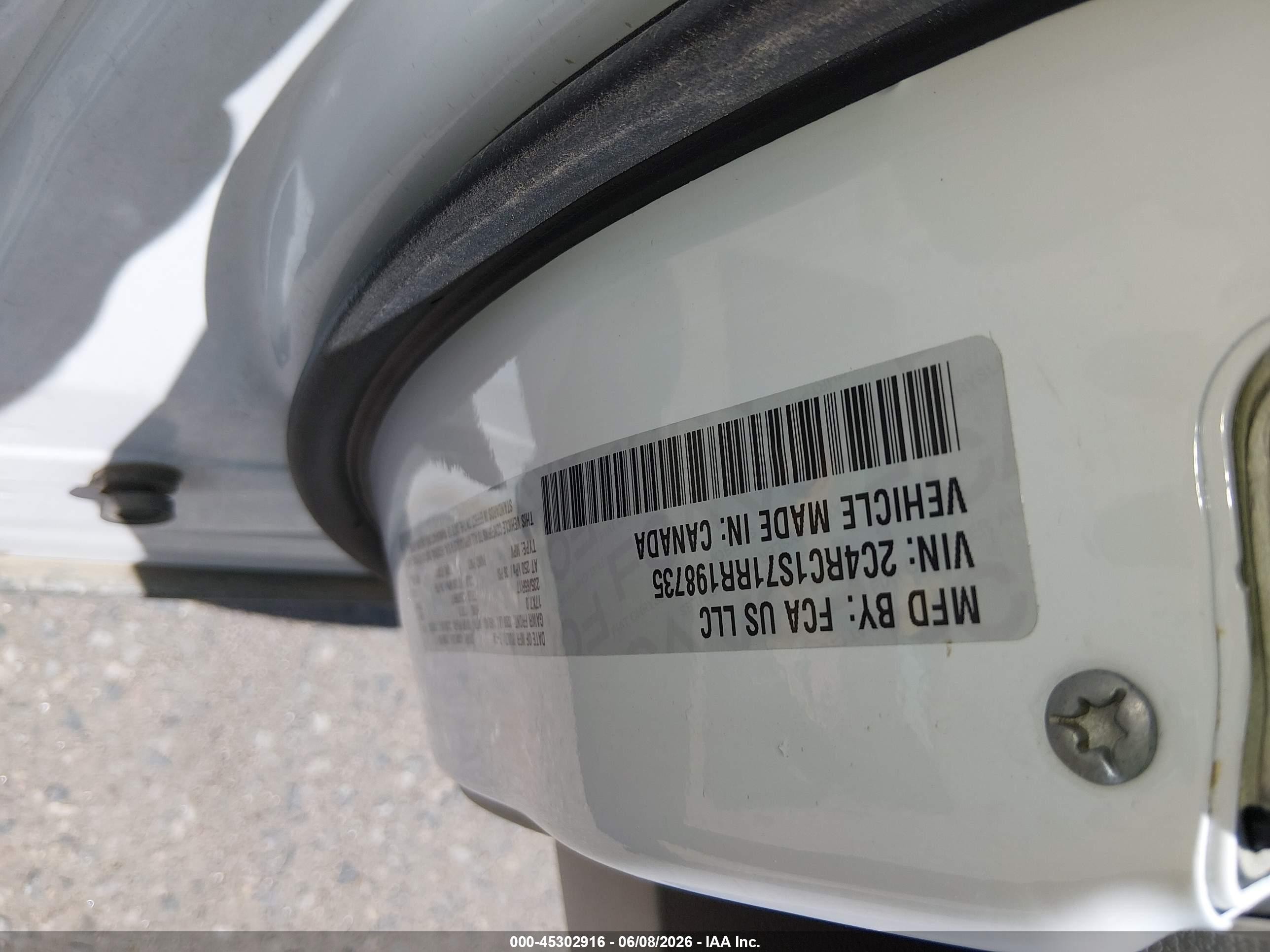 2024 Chrysler Pacifica Hybrid Select White vin: 2C4RC1S71RR198735