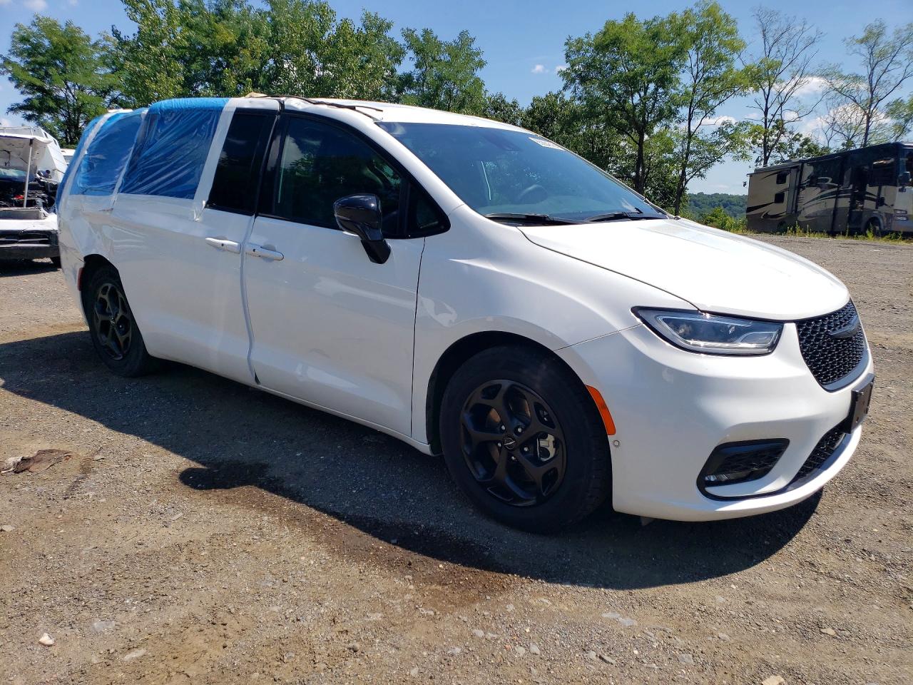 2024 Chrysler Pacifica Hybrid Select White vin: 2C4RC1S79RR158421