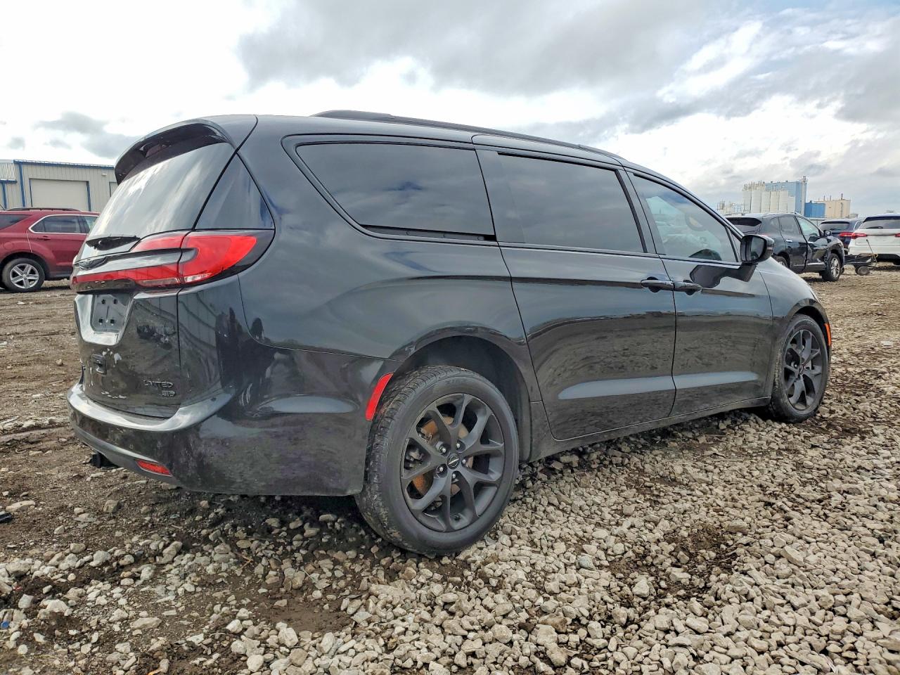 2021 Chrysler Pacifica Limited Black vin: 2C4RC3GG6MR600133
