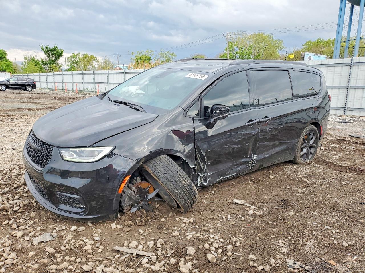 2021 Chrysler Pacifica Limited Black vin: 2C4RC3GG6MR600133