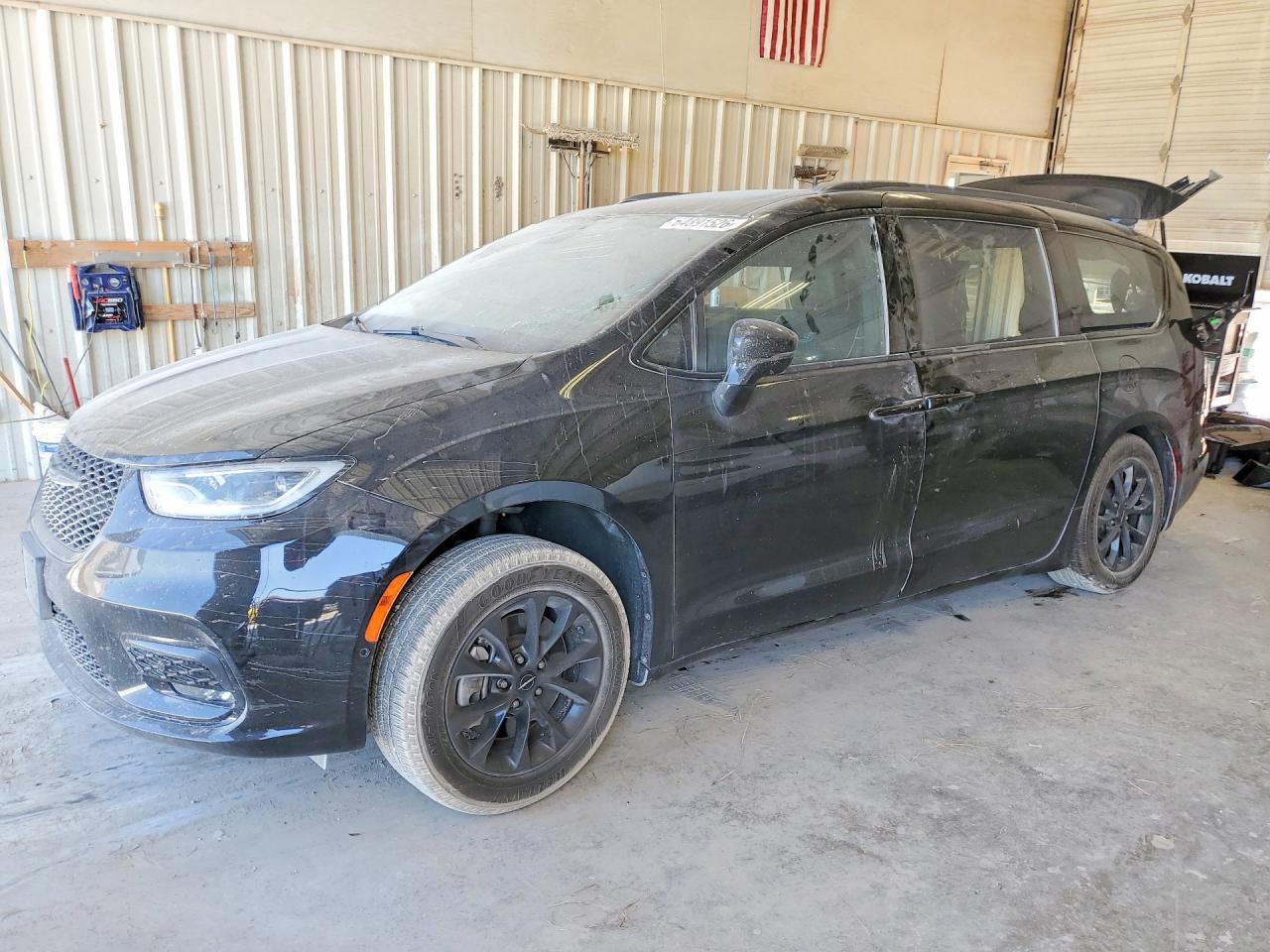 2021 Chrysler Pacifica Limited Black vin: 2C4RC3GGXMR581666