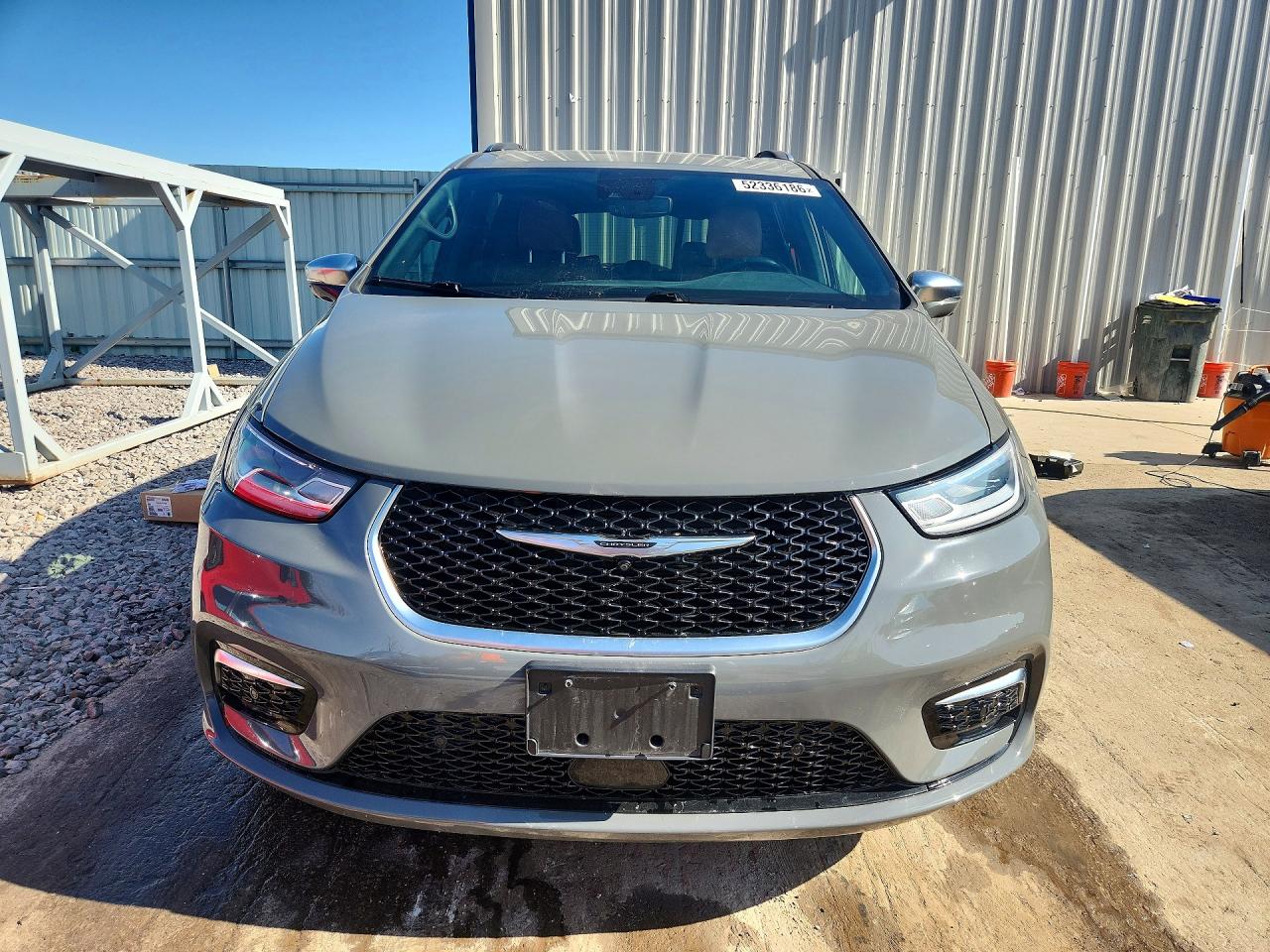 2021 Chrysler Pacifica Pinnacle Gray vin: 2C4RC3PG1MR569275