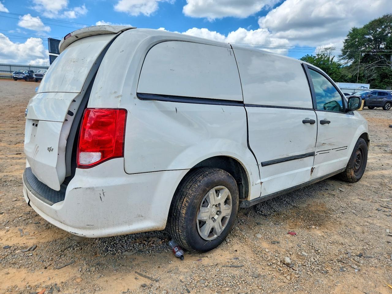 2012 Dodge Ram Van White vin: 2C4RDGAG1CR277539
