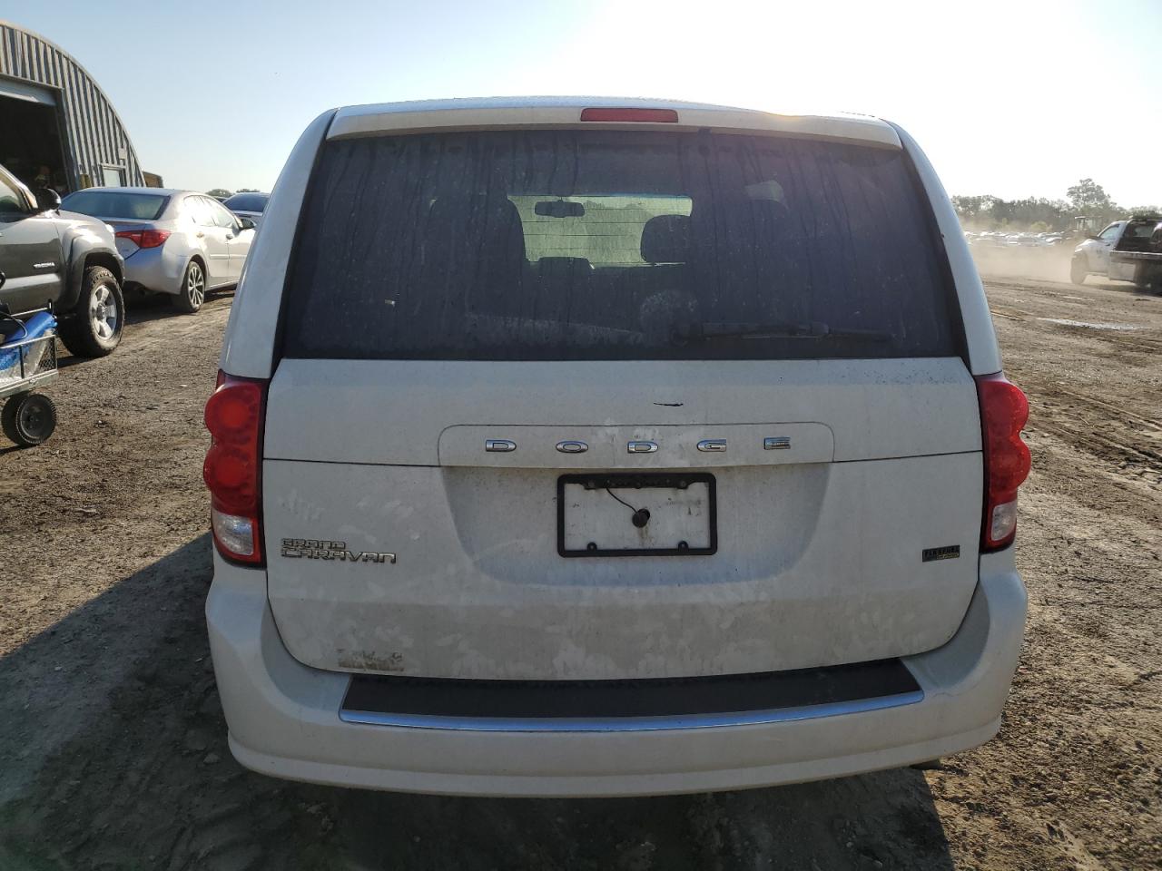 2012 Dodge Grand Caravan Se Белый vin: 2C4RDGBG0CR203656