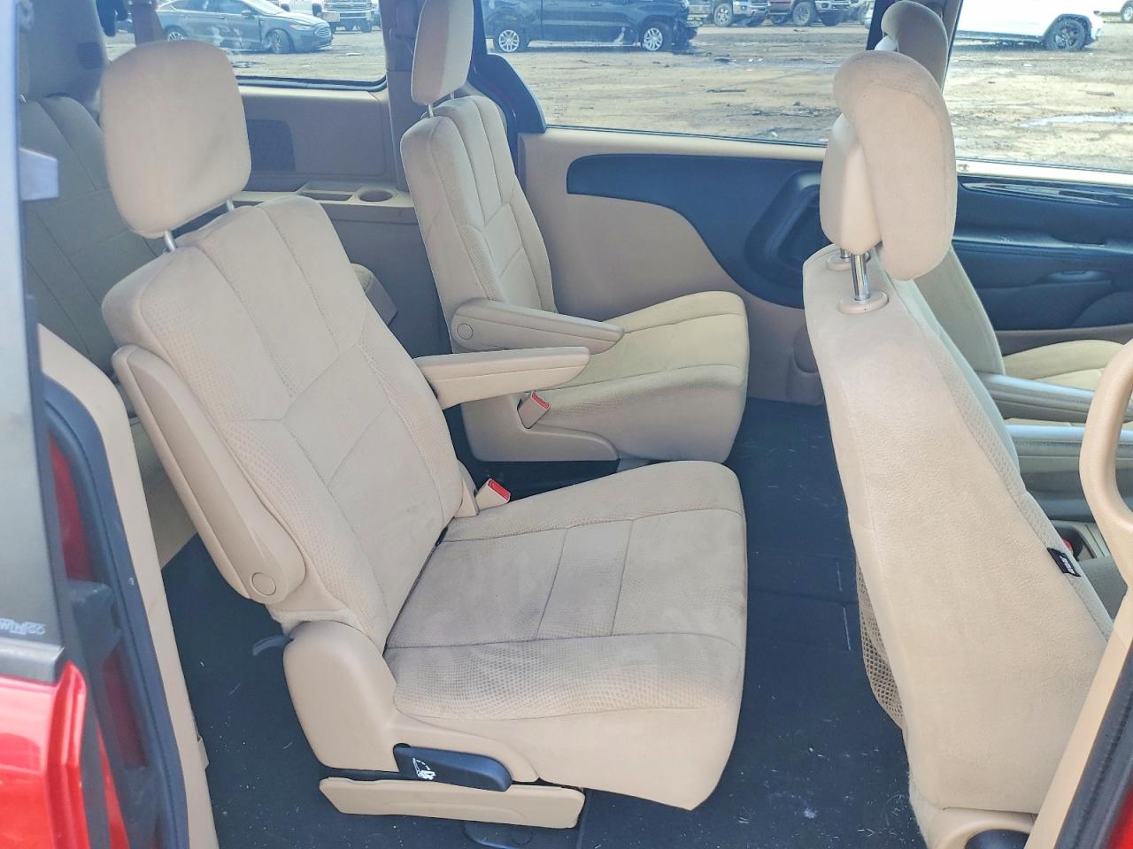 2013 Dodge Grand Caravan Se Red vin: 2C4RDGBG0DR751870