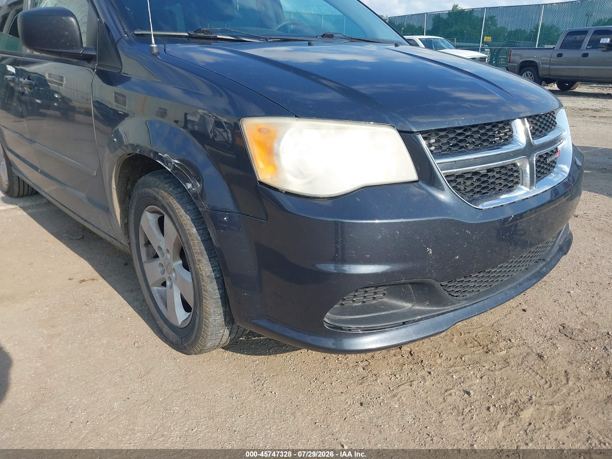 2013 Dodge Grand Caravan Se Blue vin: 2C4RDGBG0DR763579