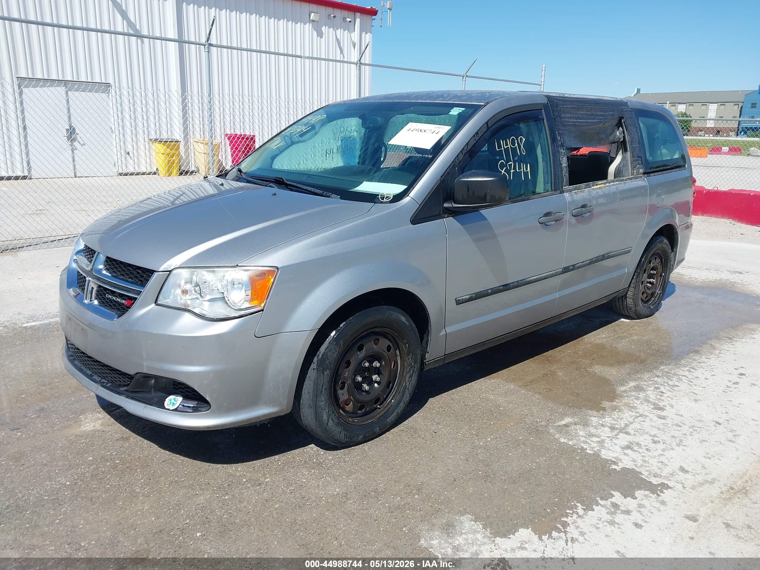 2013 Dodge Grand Caravan American Value Pkg Silver vin: 2C4RDGBG0DR810612