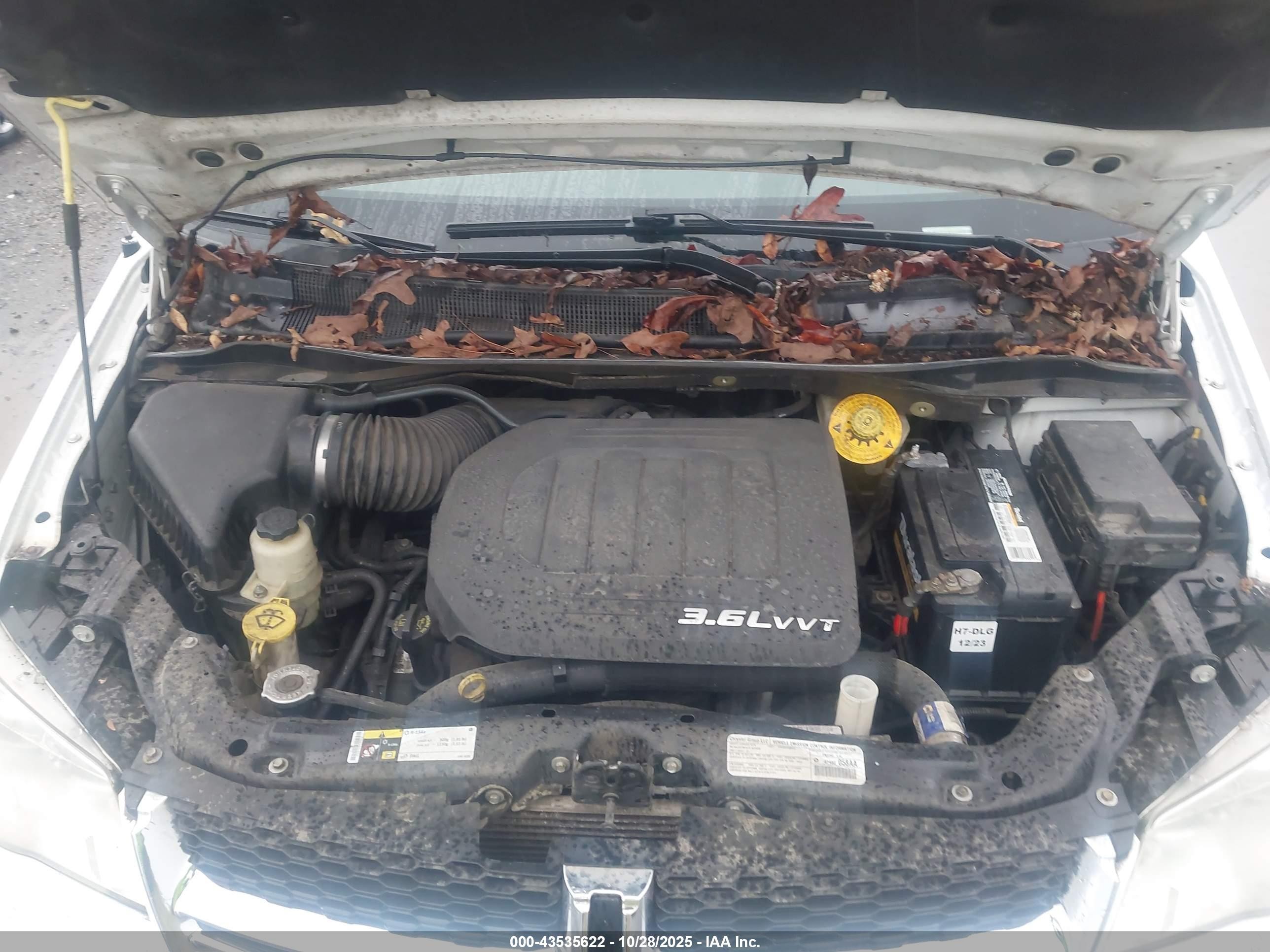 2014 Dodge Grand Caravan Se Белый vin: 2C4RDGBG0ER140464