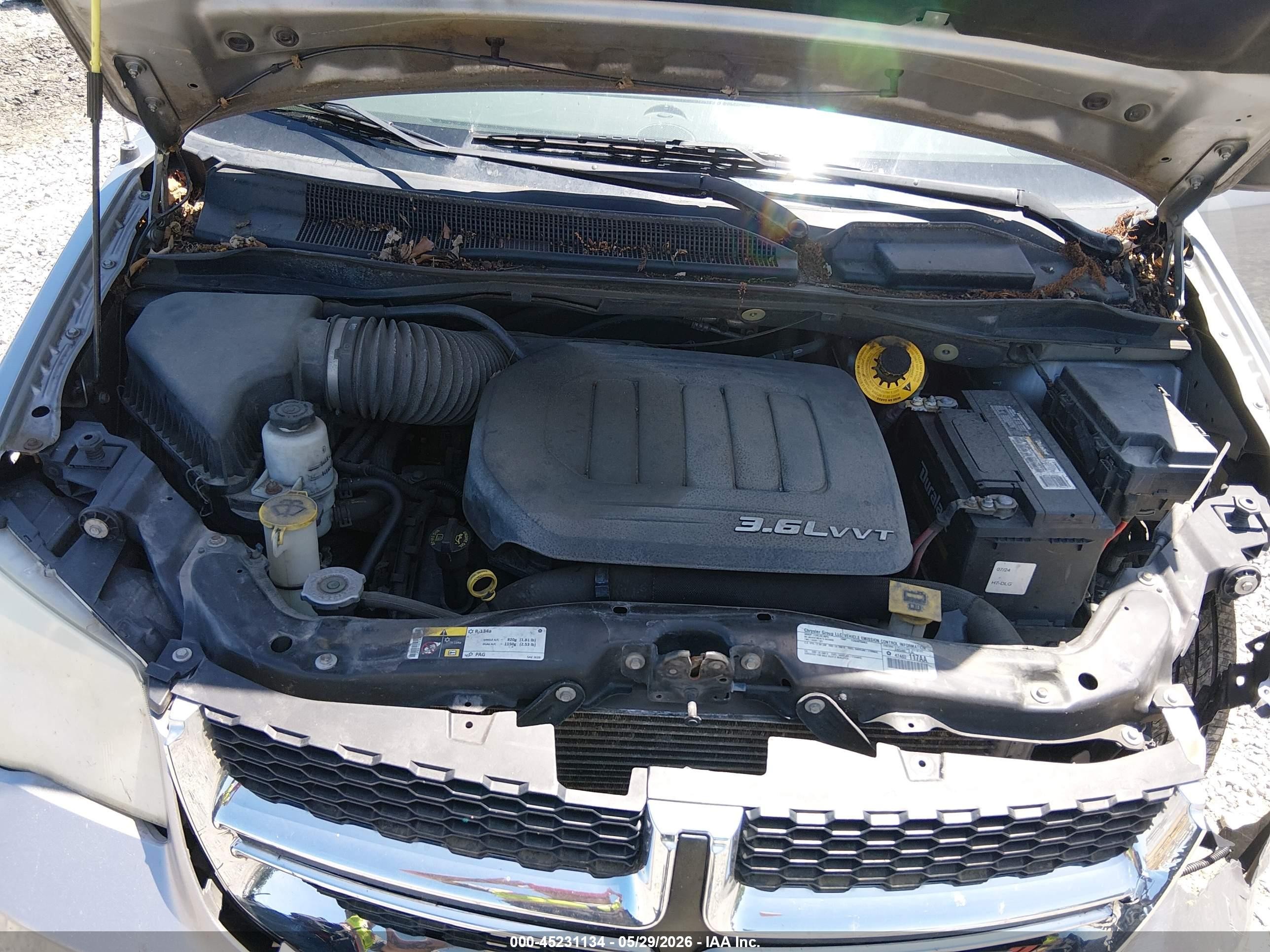 2015 Dodge Grand Caravan American Value Pkg Silver vin: 2C4RDGBG0FR508045