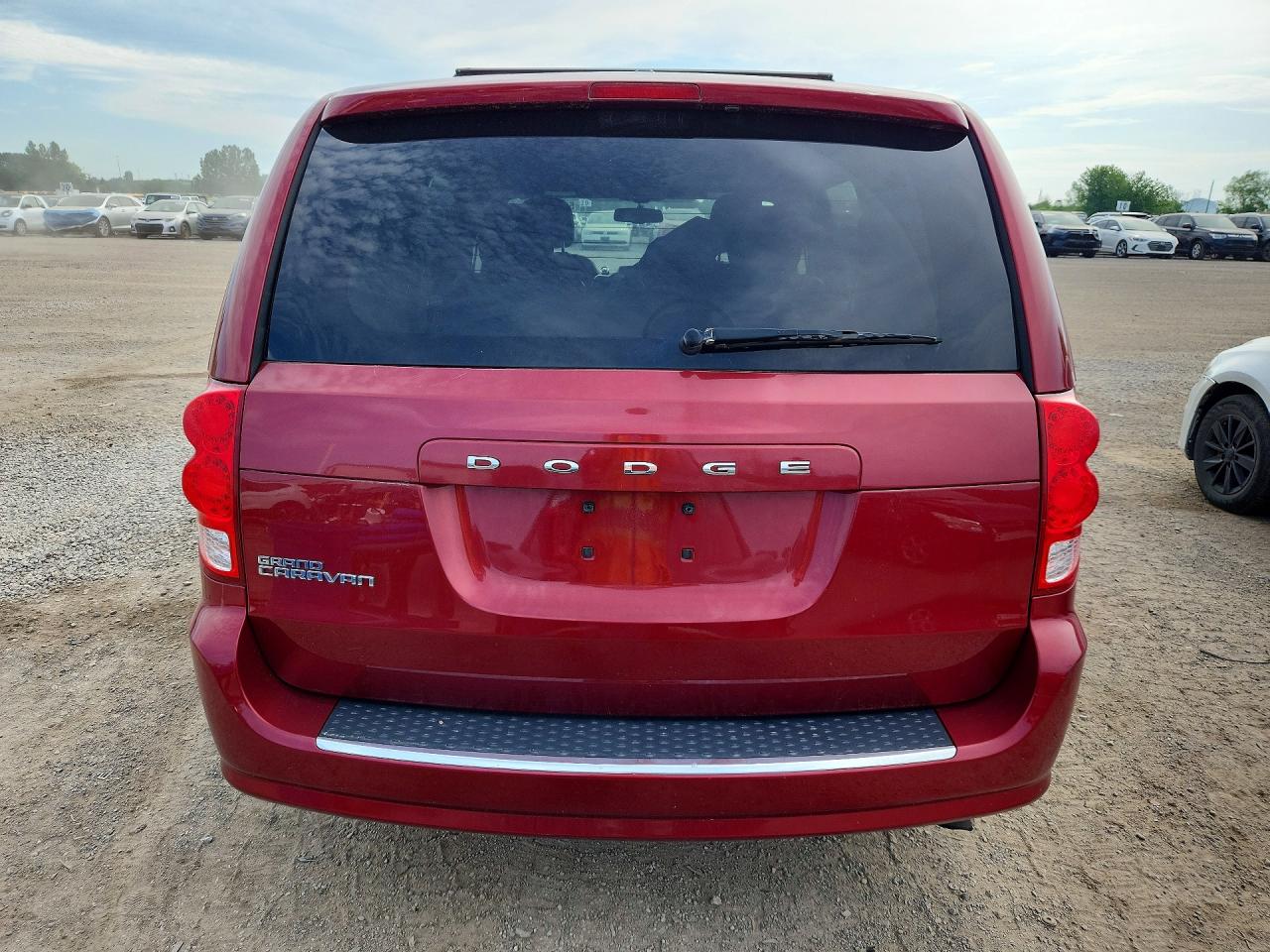 2015 Dodge Grand Caravan Se Burgundy vin: 2C4RDGBG0FR734697