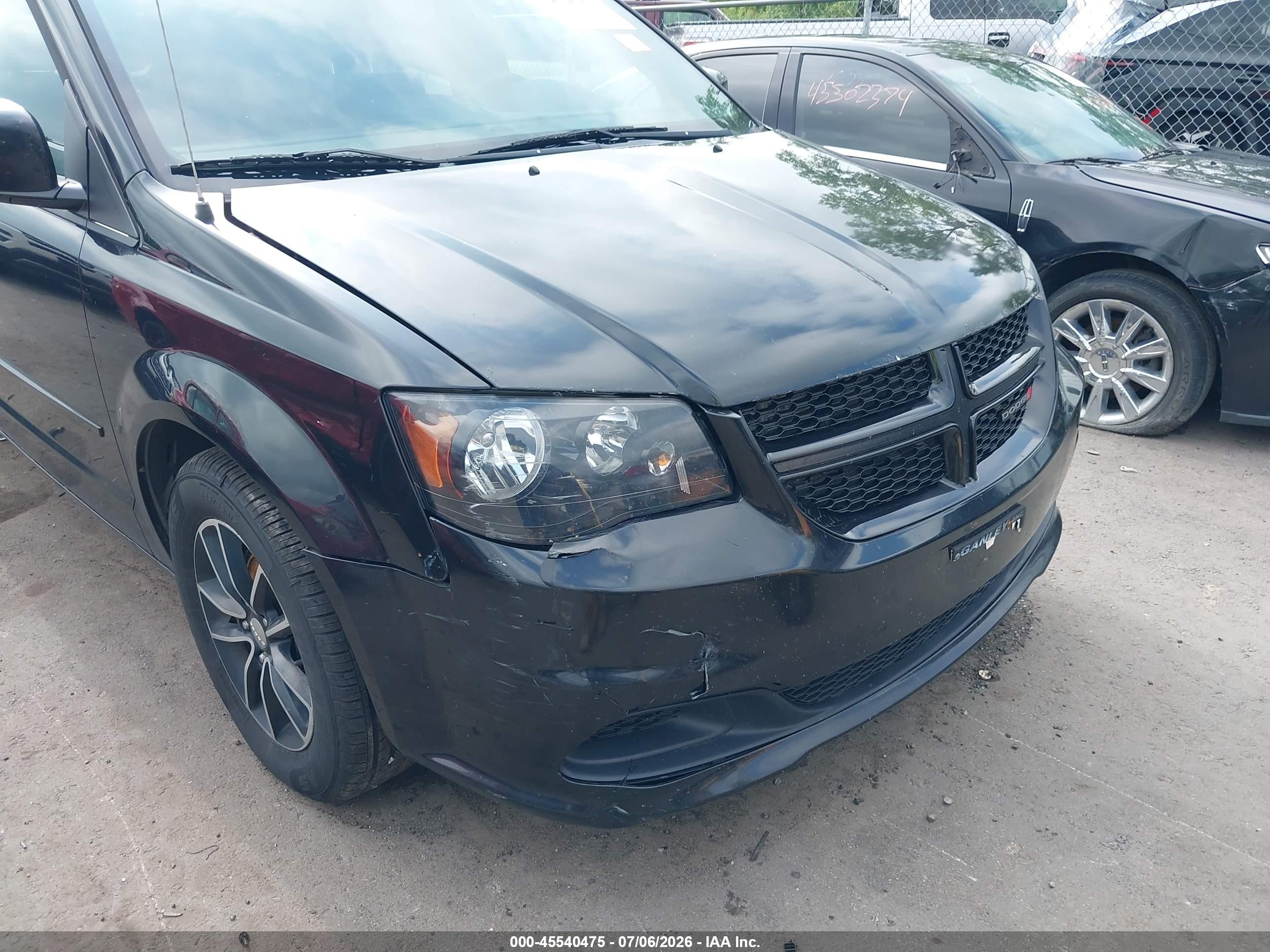 2015 Dodge Grand Caravan Se Plus Черный vin: 2C4RDGBG0FR749815