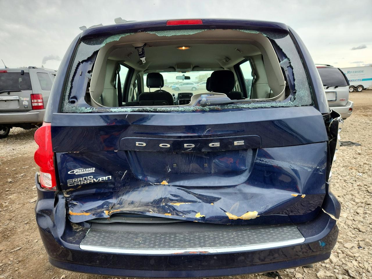 2012 Dodge Grand Caravan Se Синий vin: 2C4RDGBG1CR385609