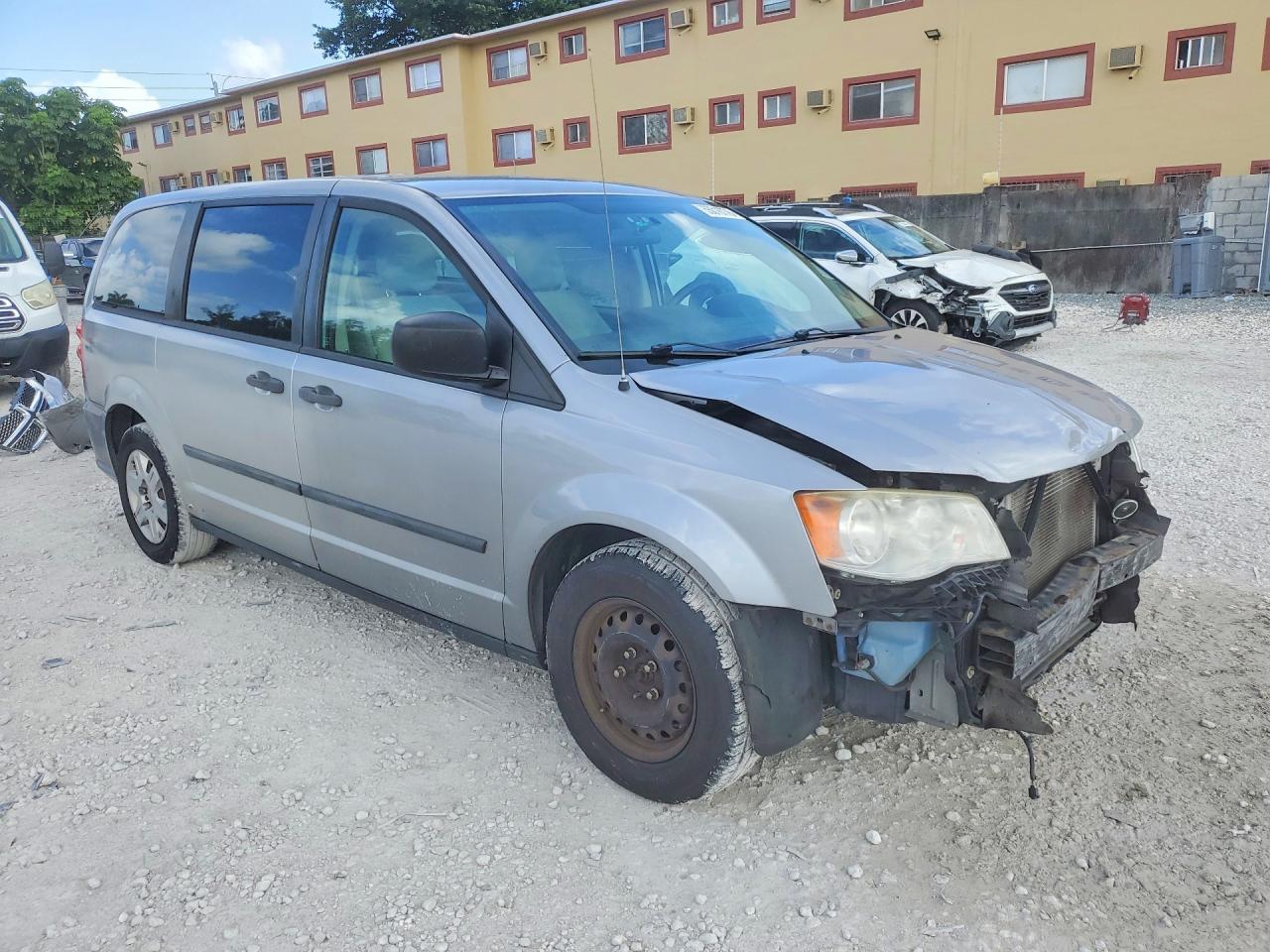 2013 Dodge Grand Caravan Se Gray vin: 2C4RDGBG1DR587951