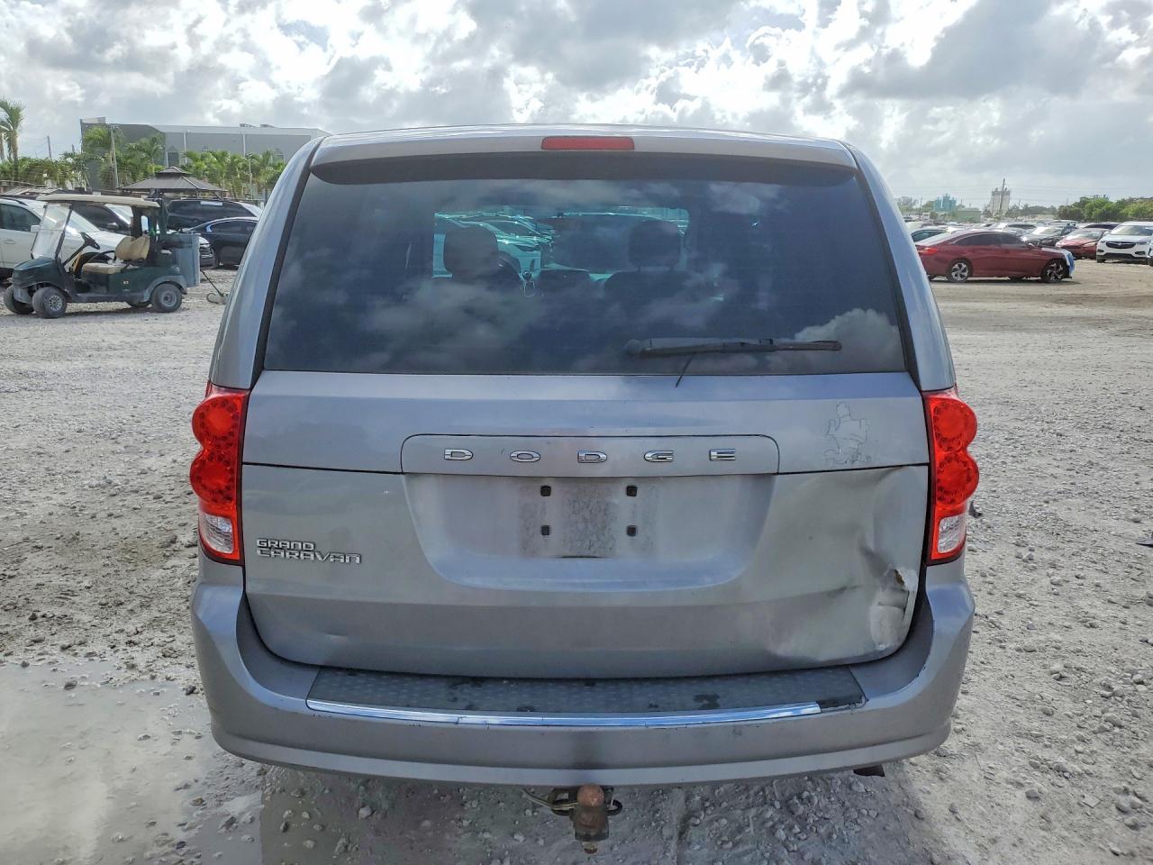 2013 Dodge Grand Caravan Se Gray vin: 2C4RDGBG1DR587951