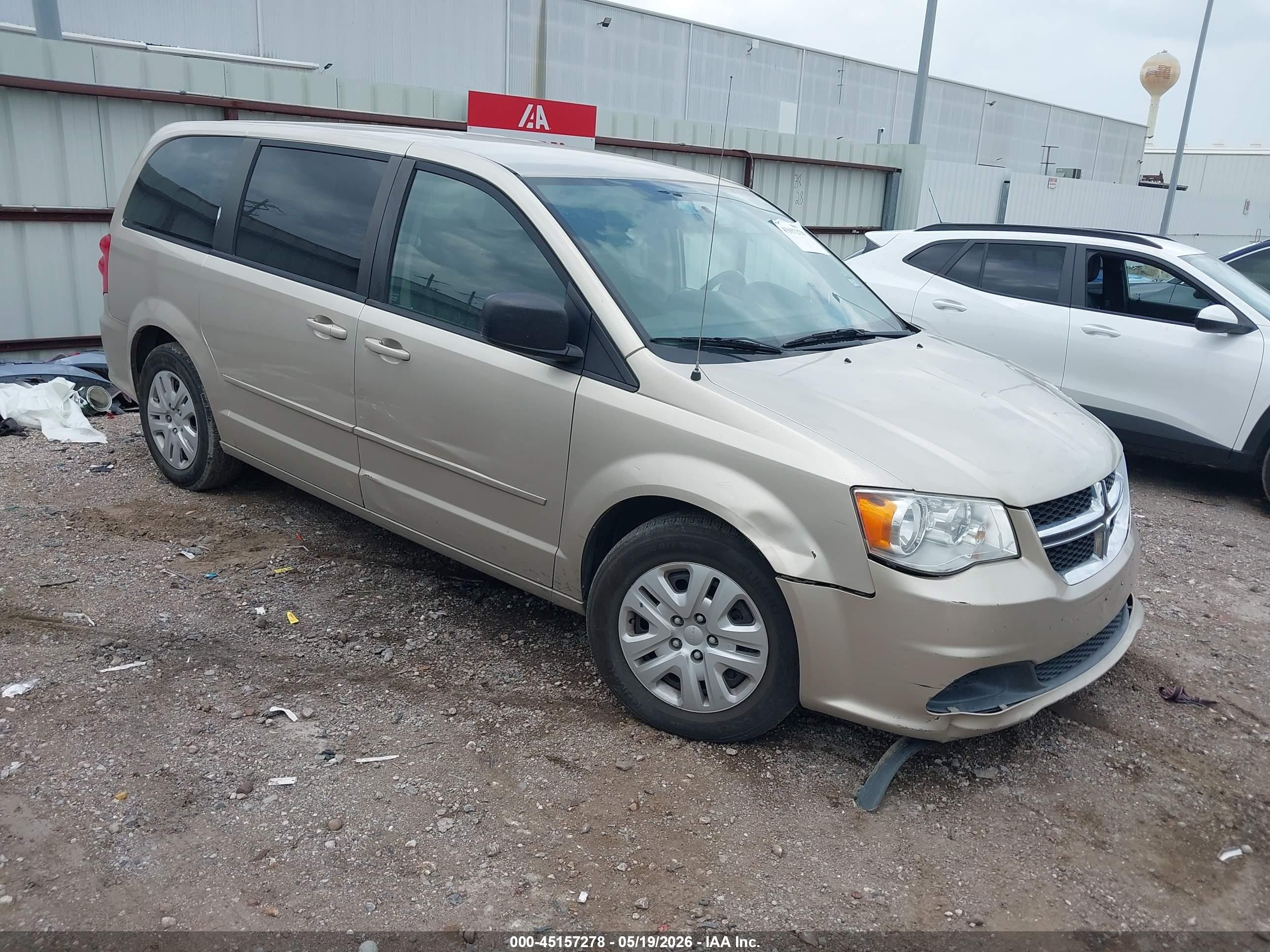 2015 Dodge Grand Caravan Se Серебряный vin: 2C4RDGBG1FR641669