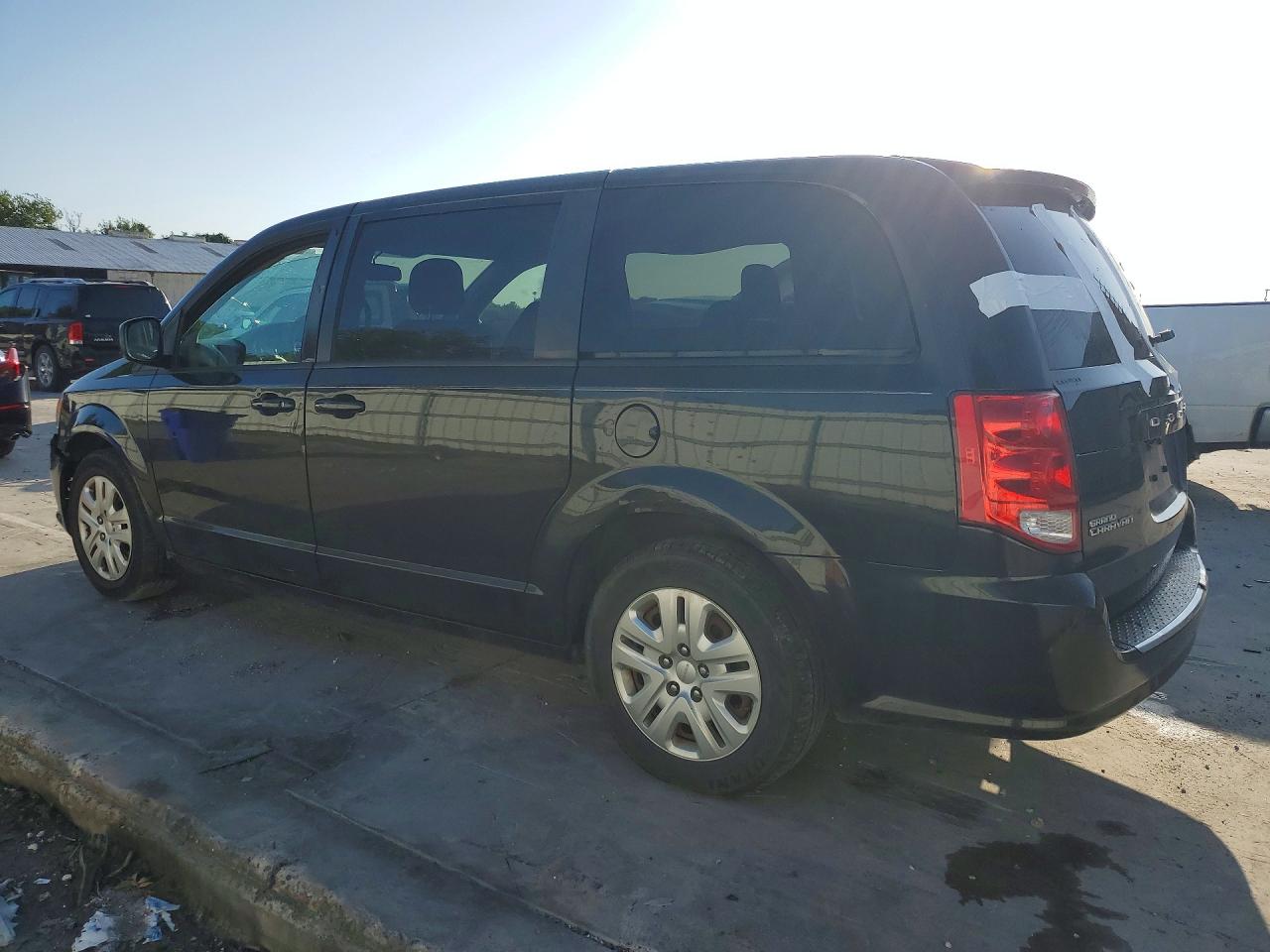 2018 Dodge Grand Caravan Se Черный vin: 2C4RDGBG1JR184676