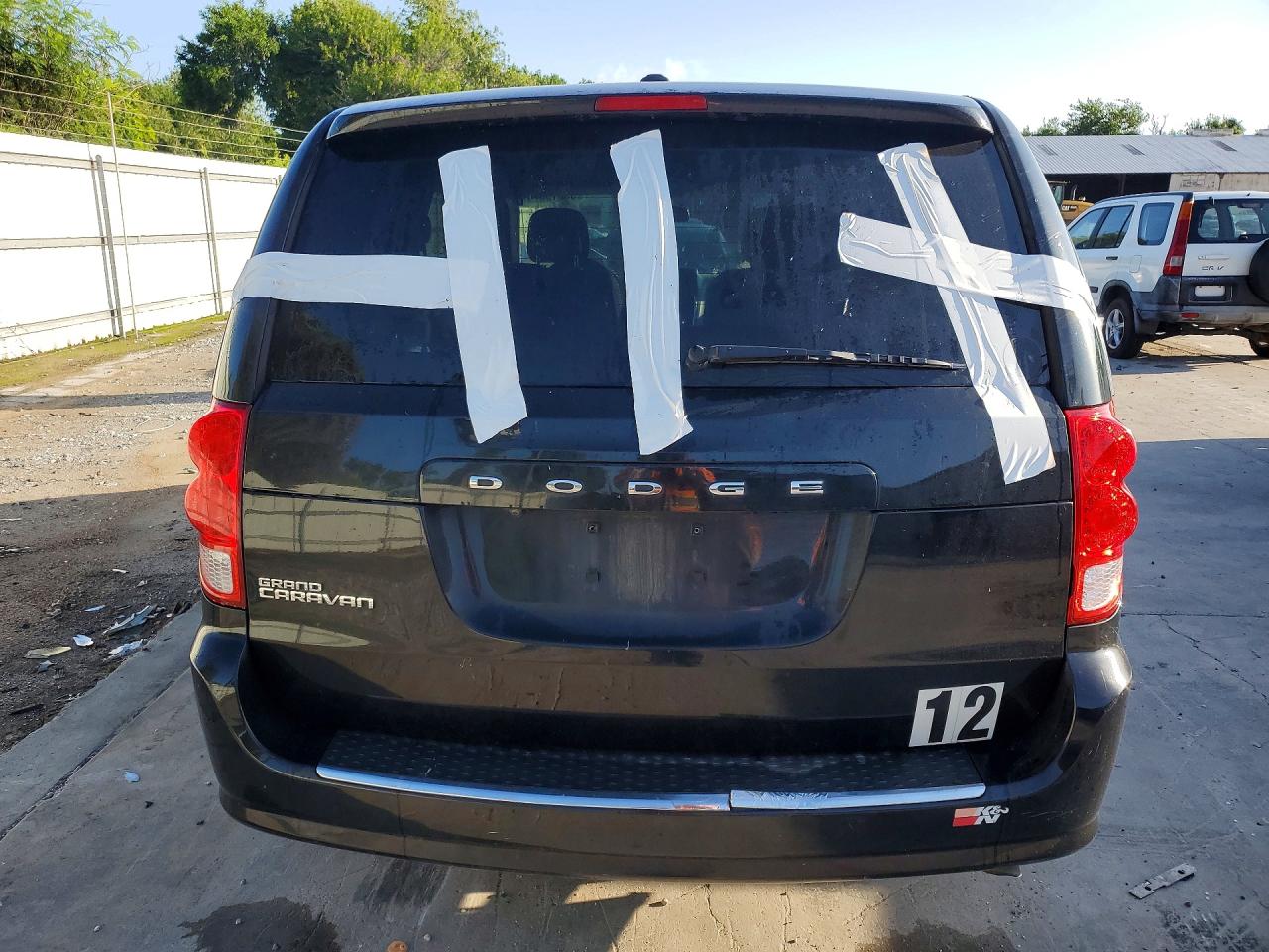 2018 Dodge Grand Caravan Se Черный vin: 2C4RDGBG1JR184676