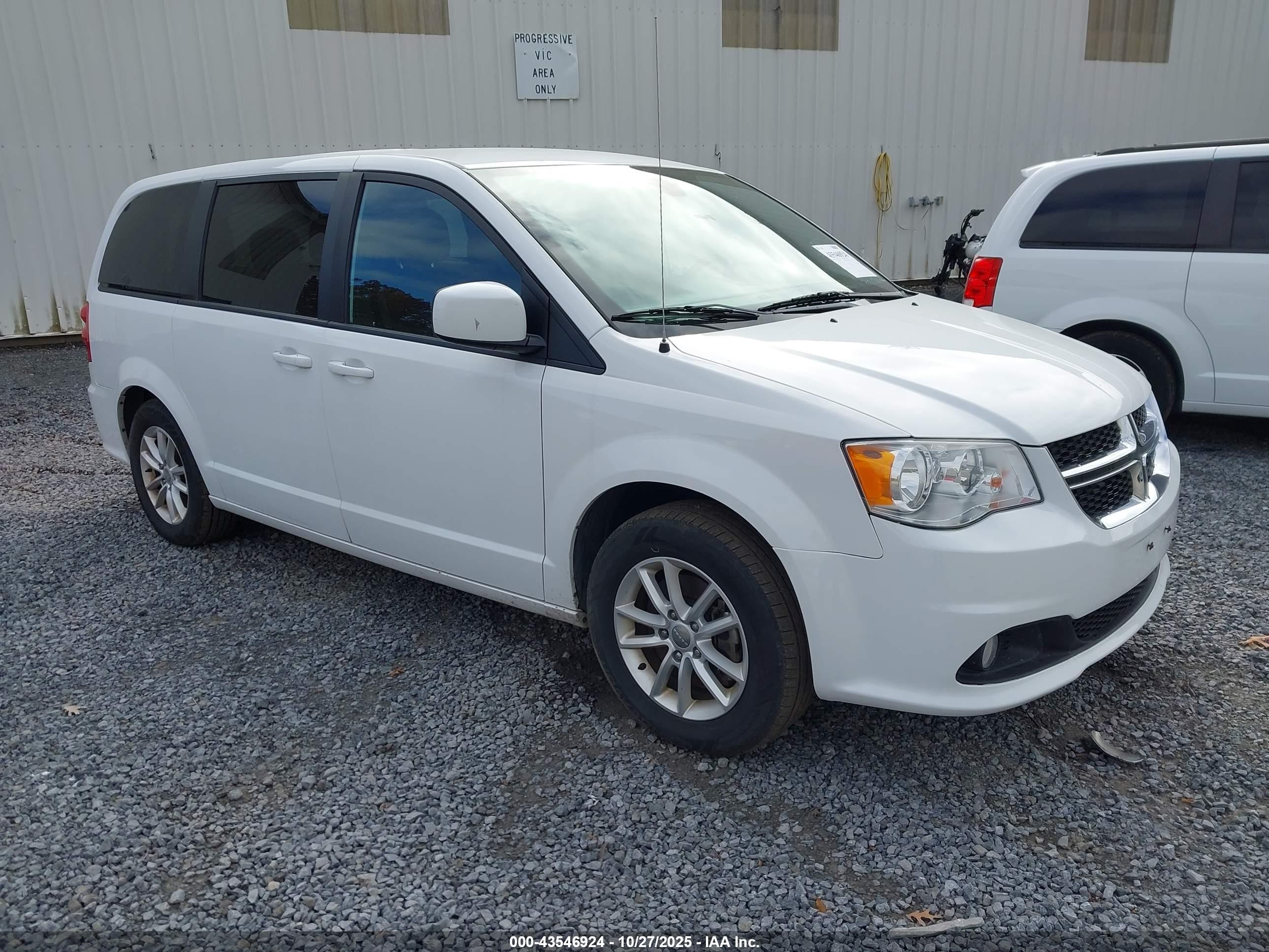 2020 Dodge Grand Caravan Se Plus White vin: 2C4RDGBG1LR227593