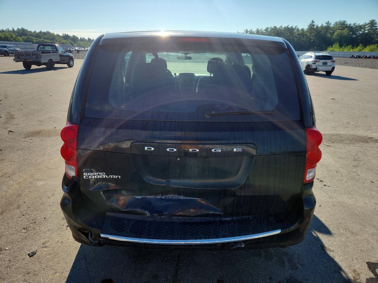 2013 Dodge Grand Caravan Se Black vin: 2C4RDGBG2DR622254