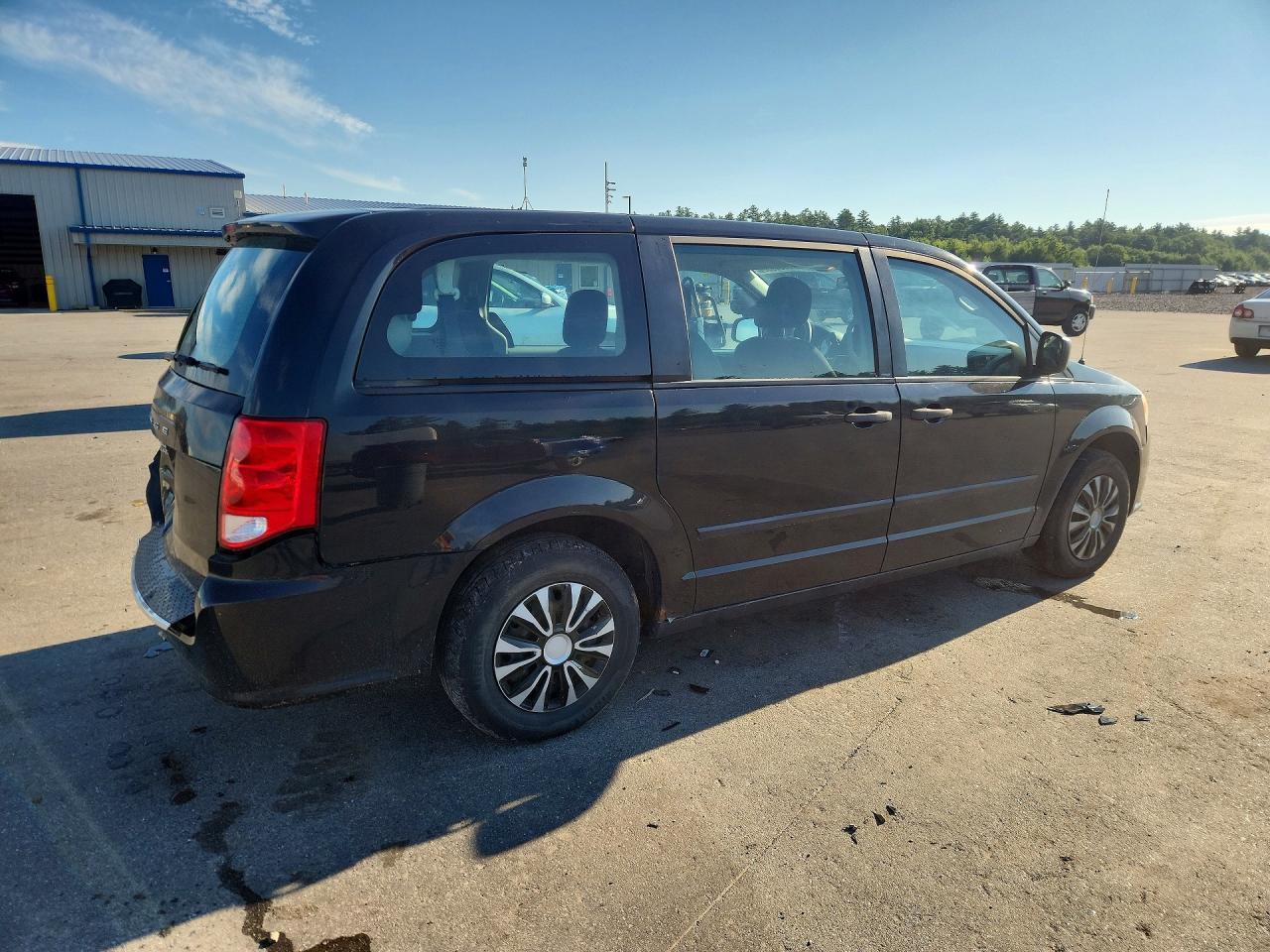 2013 Dodge Grand Caravan Se Black vin: 2C4RDGBG2DR622254