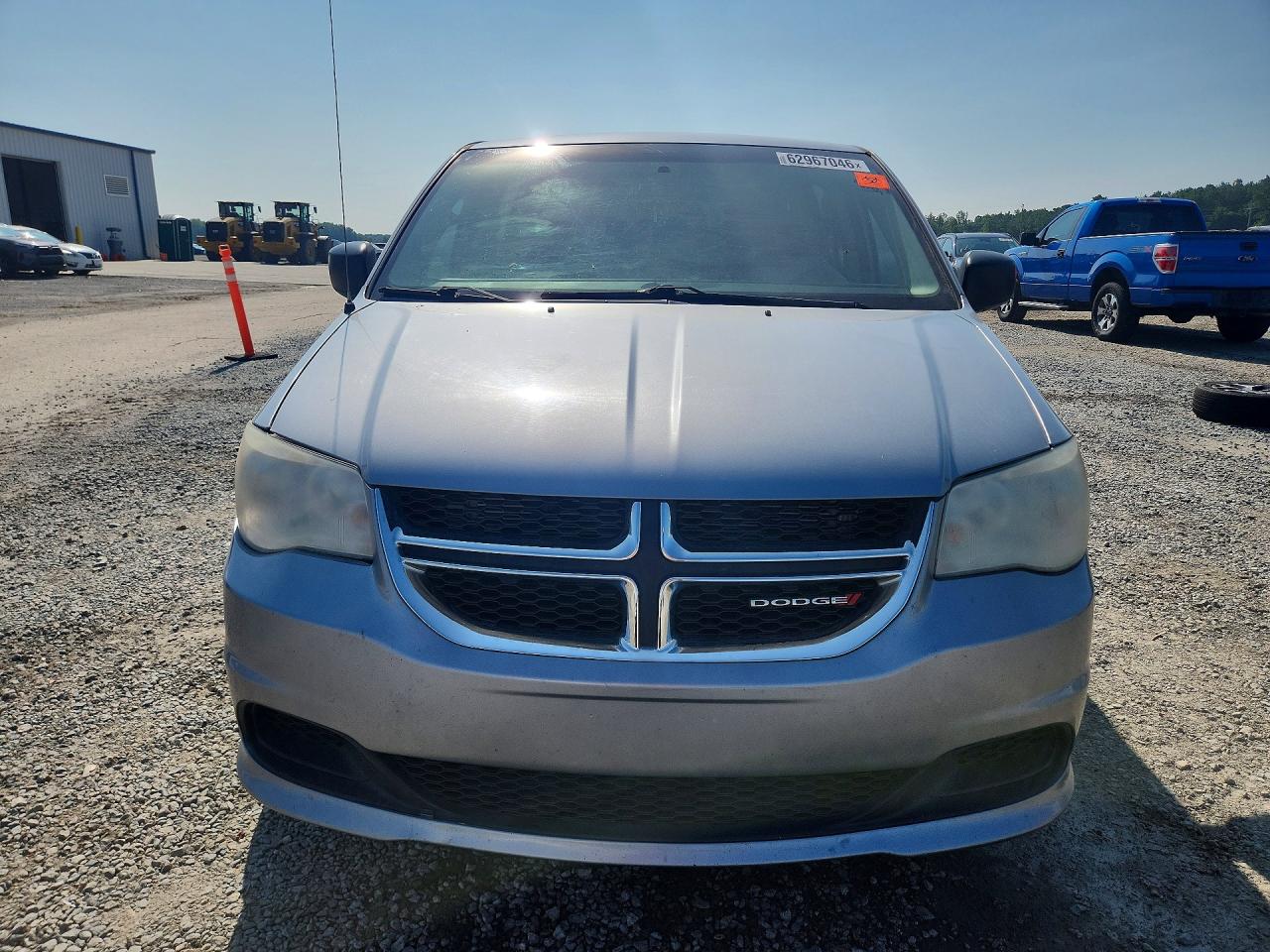 2013 Dodge Grand Caravan Se Silver vin: 2C4RDGBG2DR726243