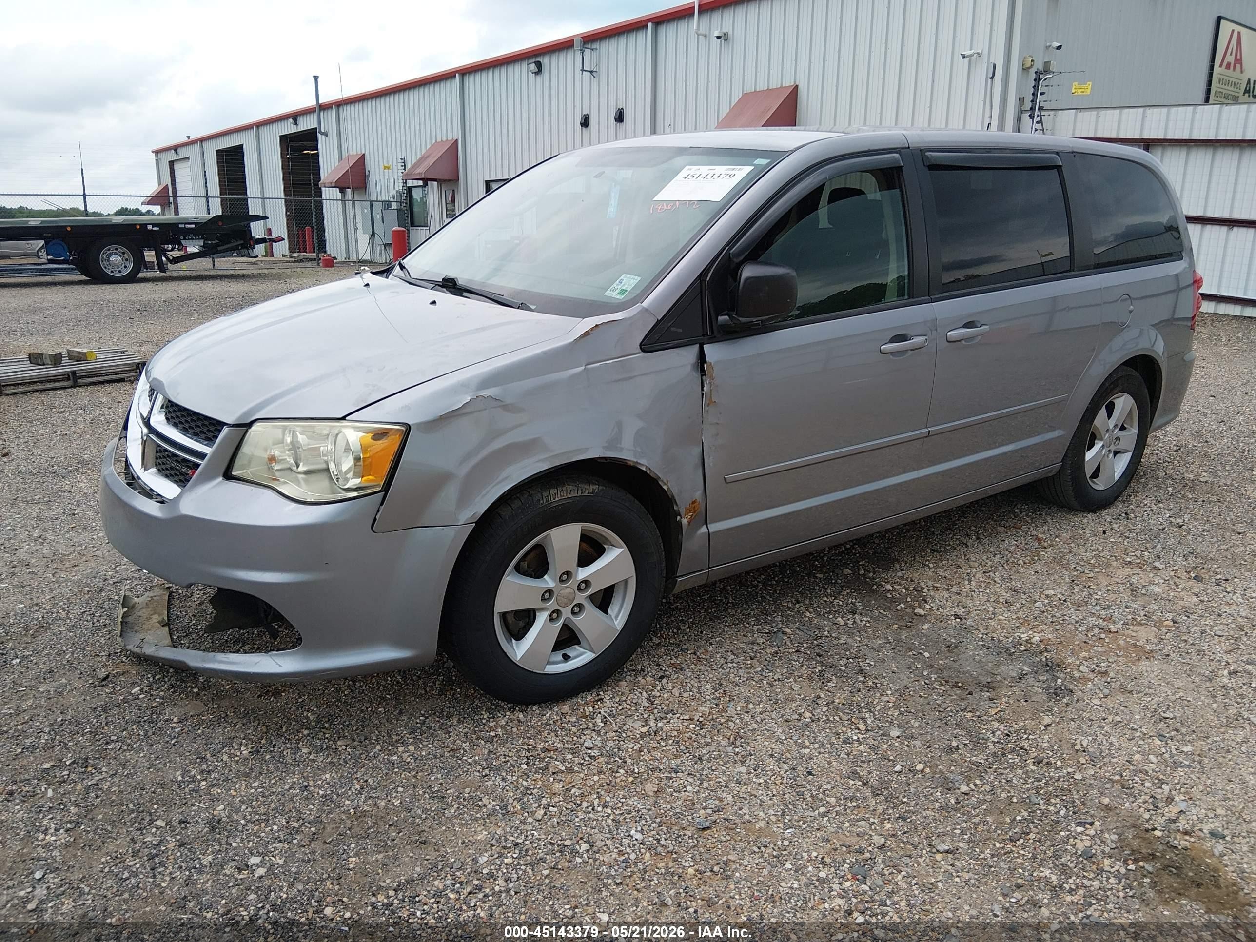 2013 Dodge Grand Caravan Se Gray vin: 2C4RDGBG2DR753782
