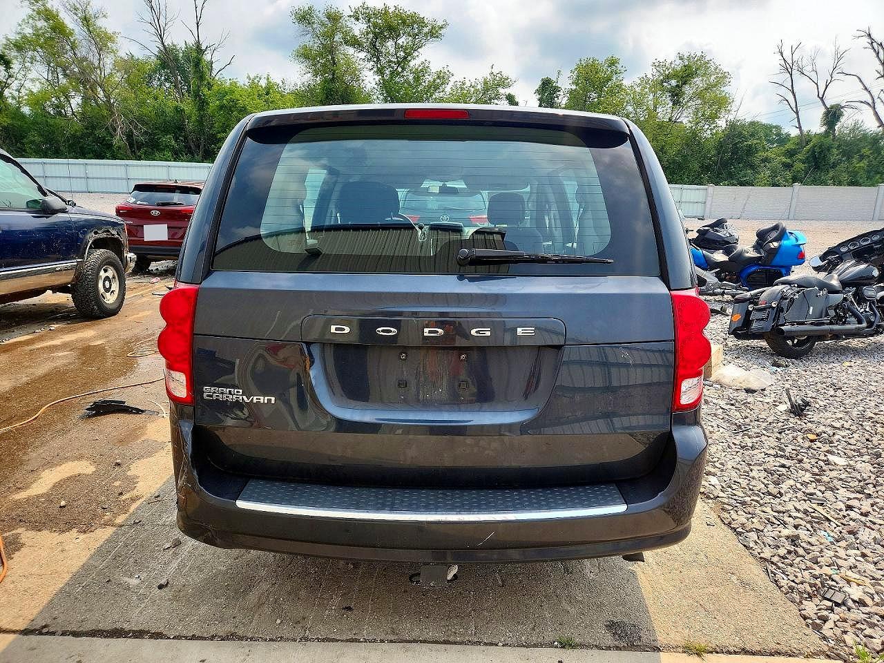 2013 Dodge Grand Caravan Se Black vin: 2C4RDGBG2DR794445