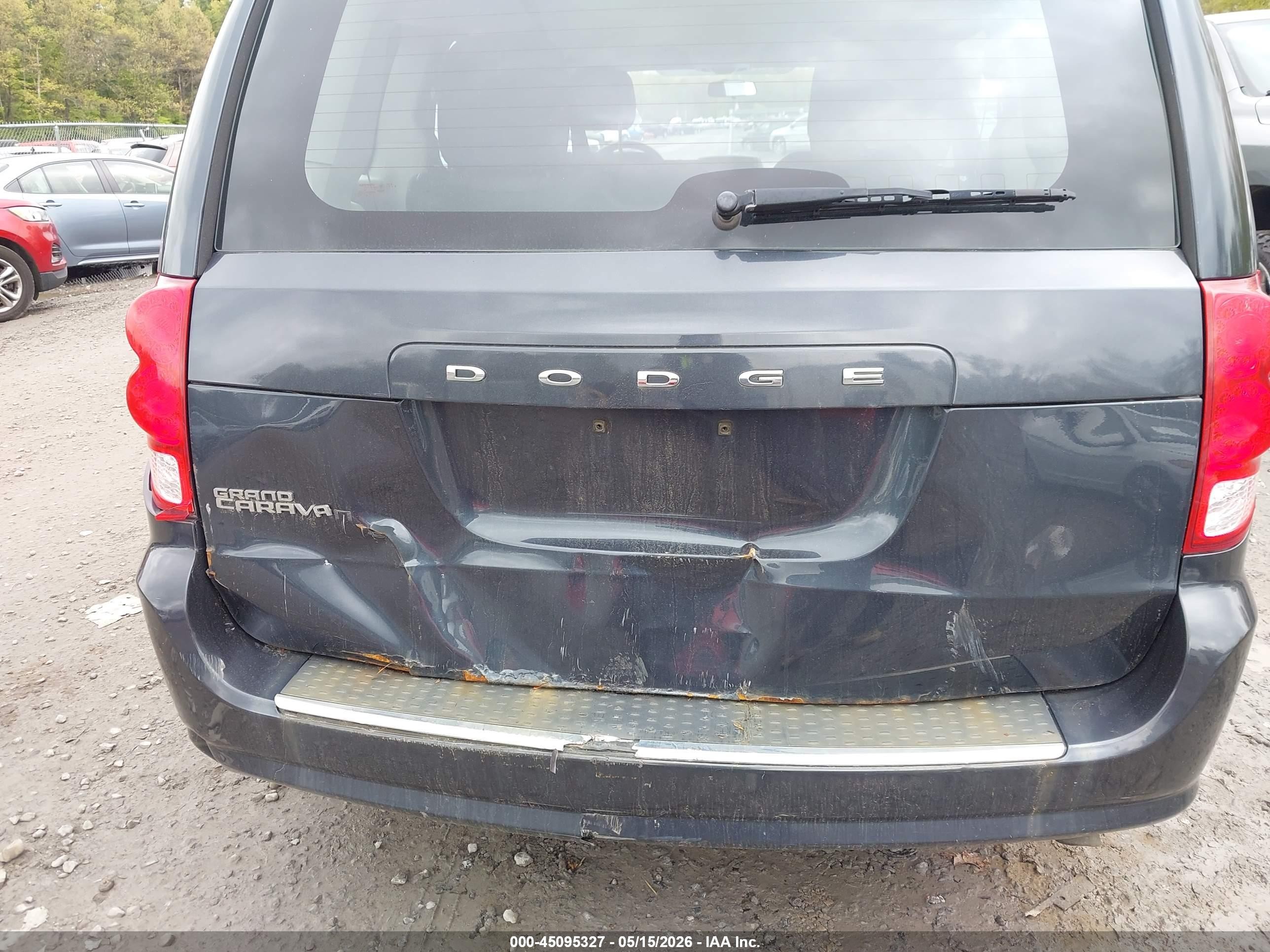 2014 Dodge Grand Caravan American Value Pkg Синий vin: 2C4RDGBG2ER328497