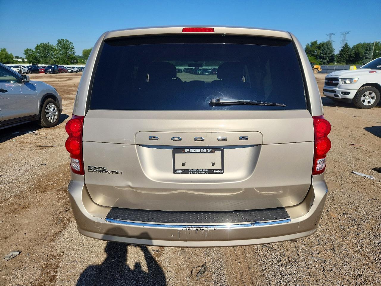 2013 Dodge Grand Caravan Se Желто-коричневый vin: 2C4RDGBG3DR569970