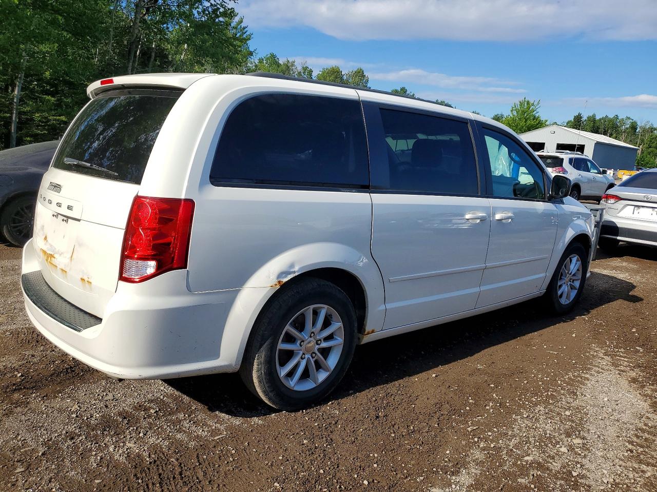 2013 Dodge Grand Caravan Se White vin: 2C4RDGBG3DR599227