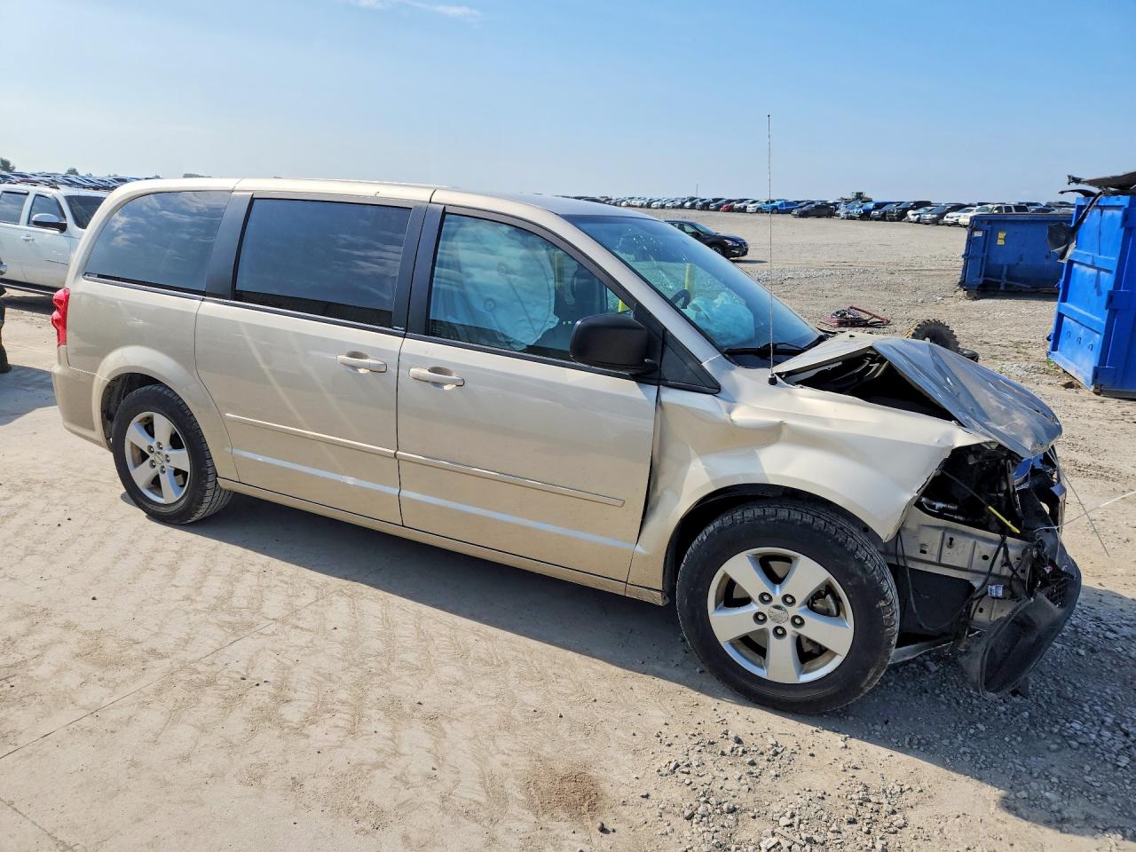 2013 Dodge Grand Caravan Se Gold vin: 2C4RDGBG3DR740653