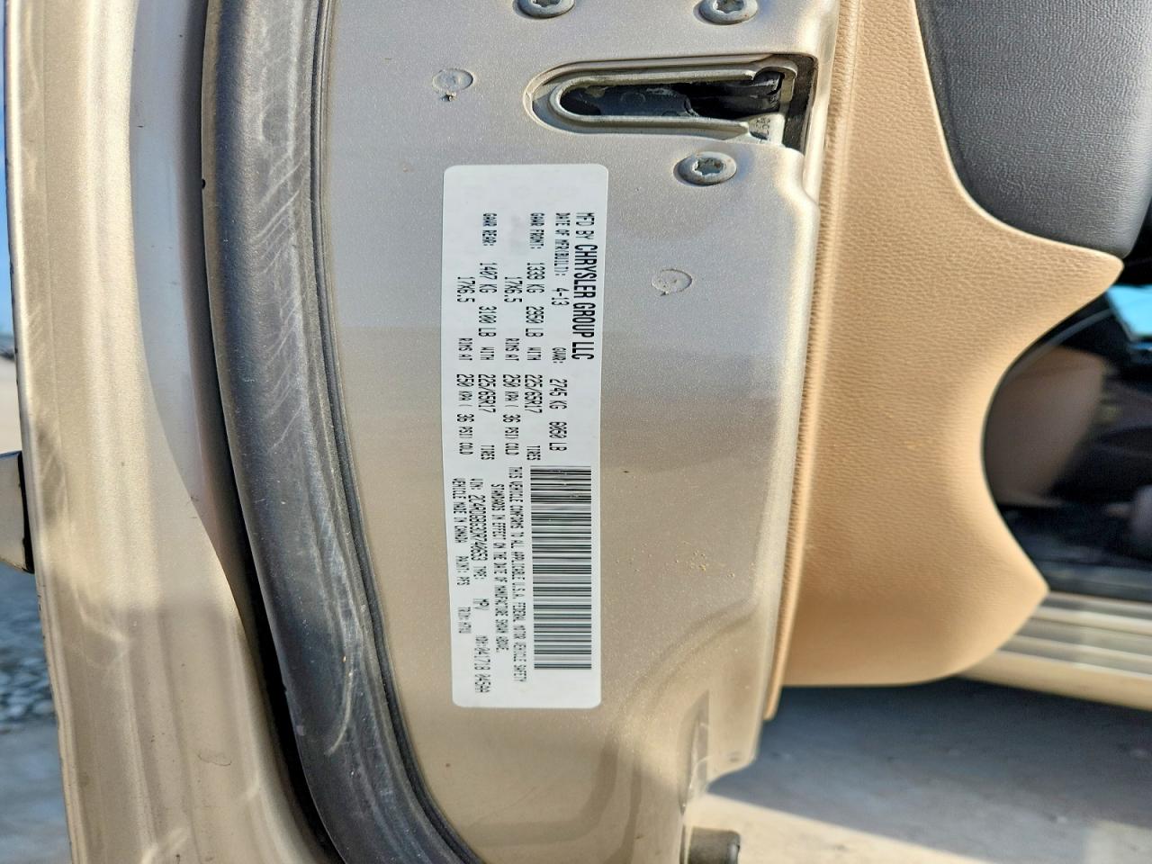 2013 Dodge Grand Caravan Se Gold vin: 2C4RDGBG3DR740653