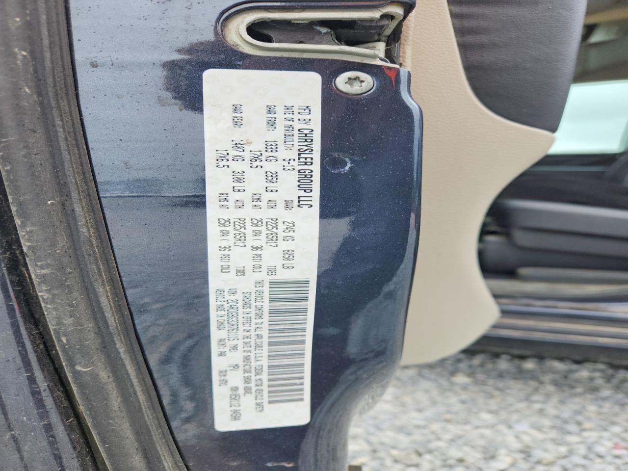 2013 Dodge Grand Caravan Se Gray vin: 2C4RDGBG3DR761115