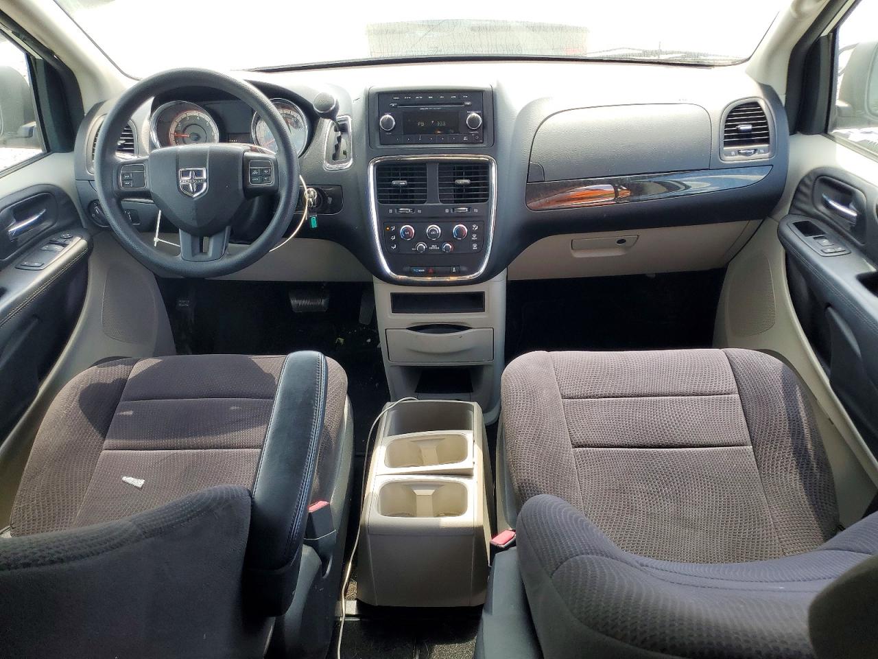 2013 Dodge Grand Caravan Se White vin: 2C4RDGBG3DR765746