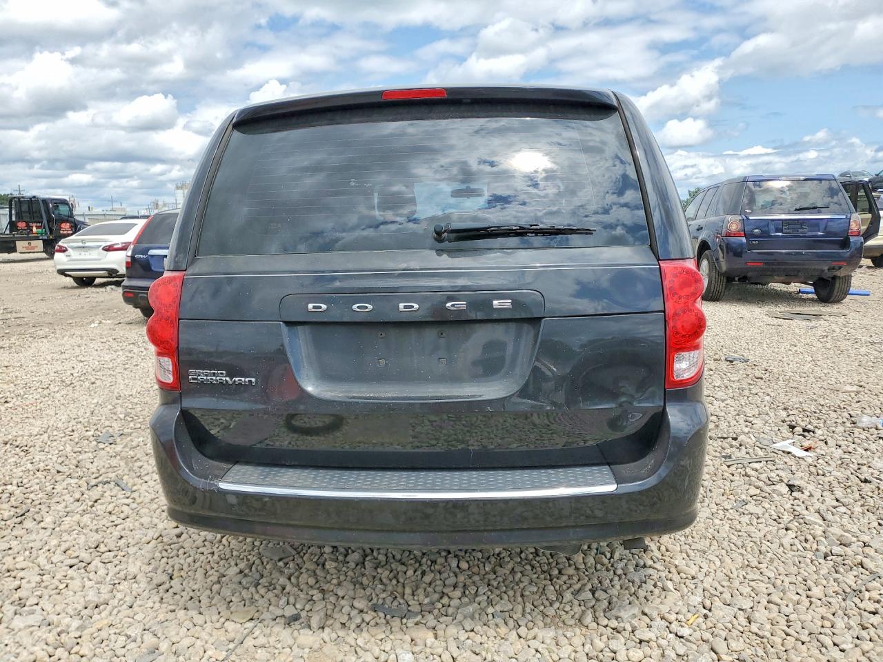 2014 Dodge Grand Caravan Se Черный vin: 2C4RDGBG3ER129121