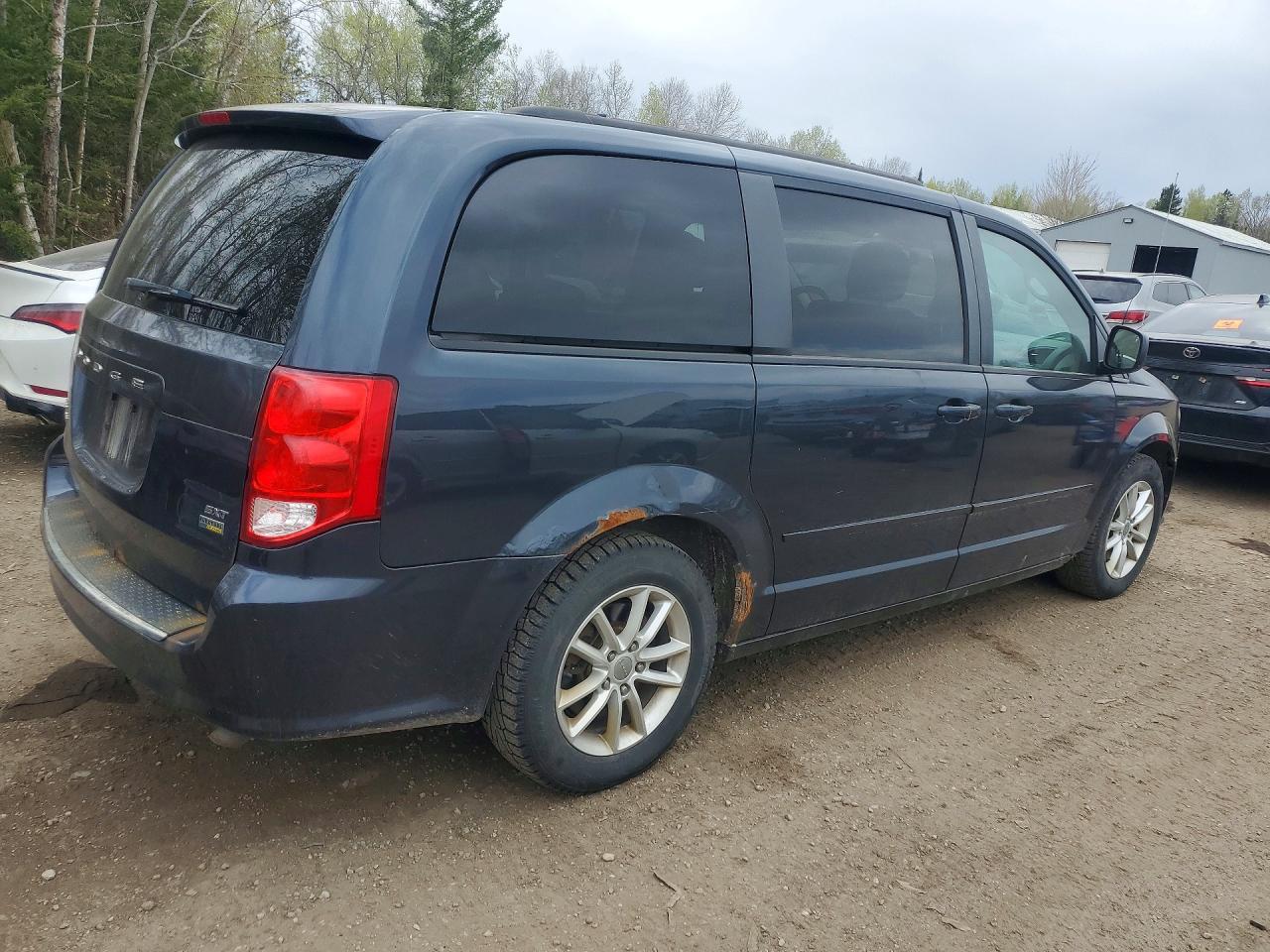2014 Dodge Grand Caravan Se Gray vin: 2C4RDGBG3ER416443