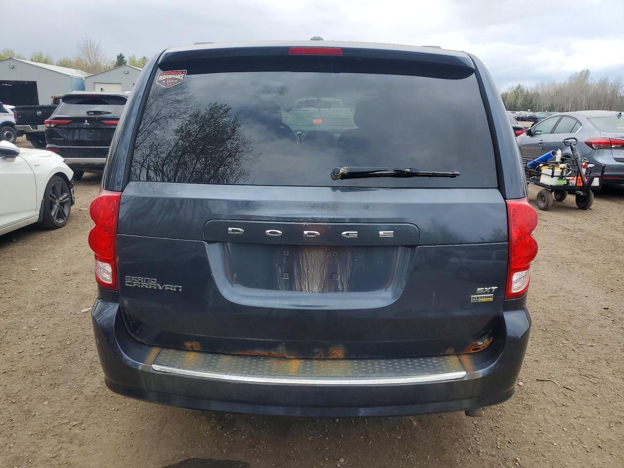 2014 Dodge Grand Caravan Se Gray vin: 2C4RDGBG3ER416443