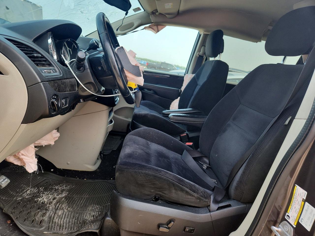 2015 Dodge Grand Caravan Se Gray vin: 2C4RDGBG3FR535692