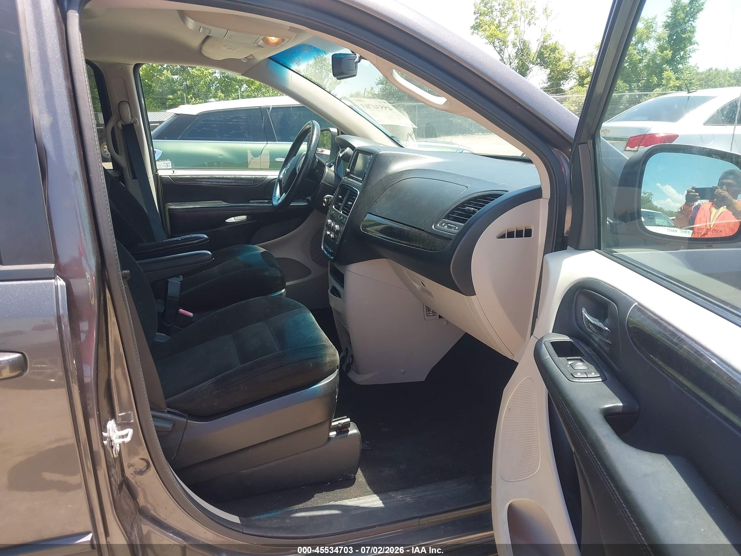 2015 Dodge Grand Caravan Se Gray vin: 2C4RDGBG3FR683065