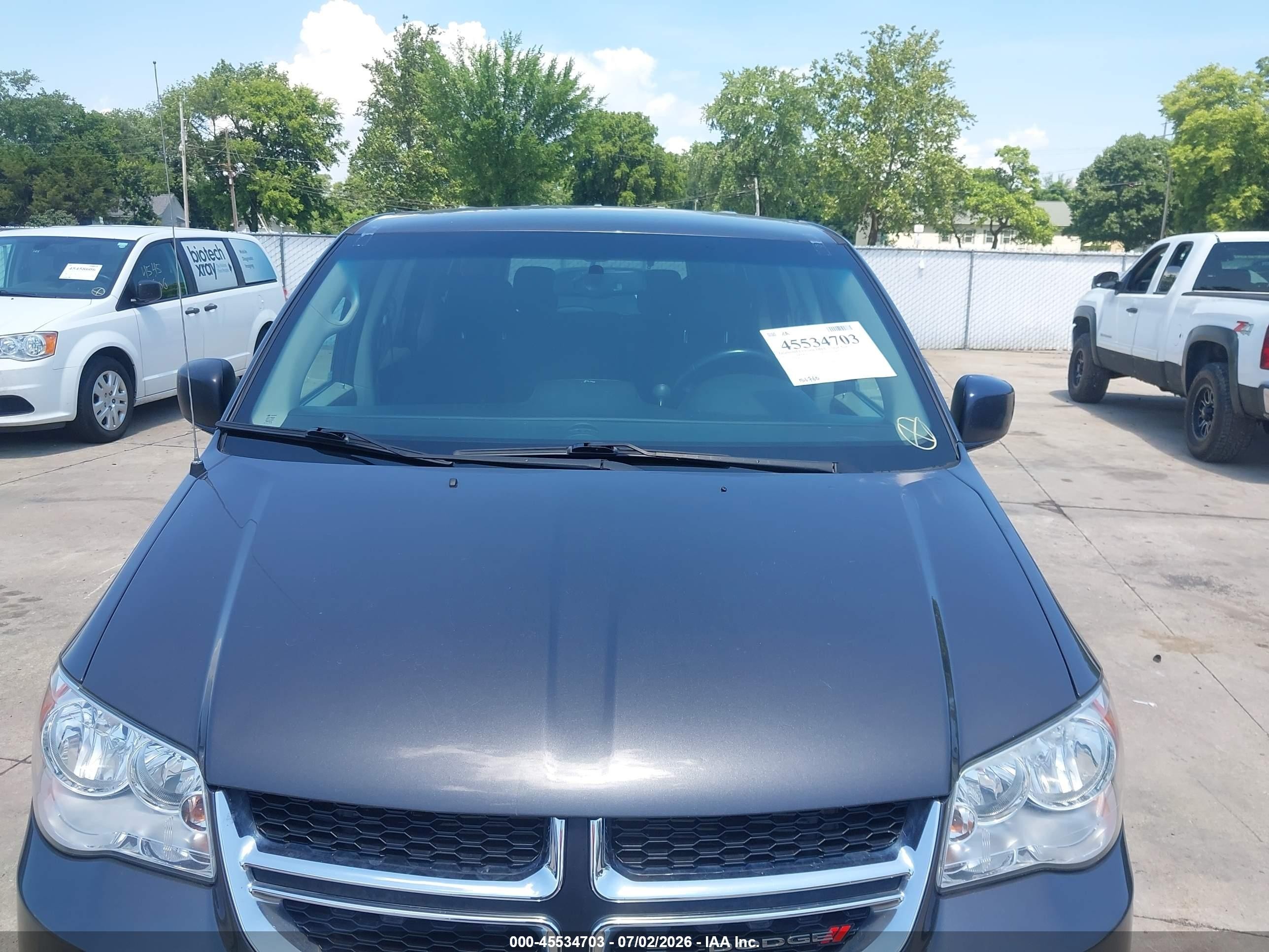 2015 Dodge Grand Caravan Se Gray vin: 2C4RDGBG3FR683065