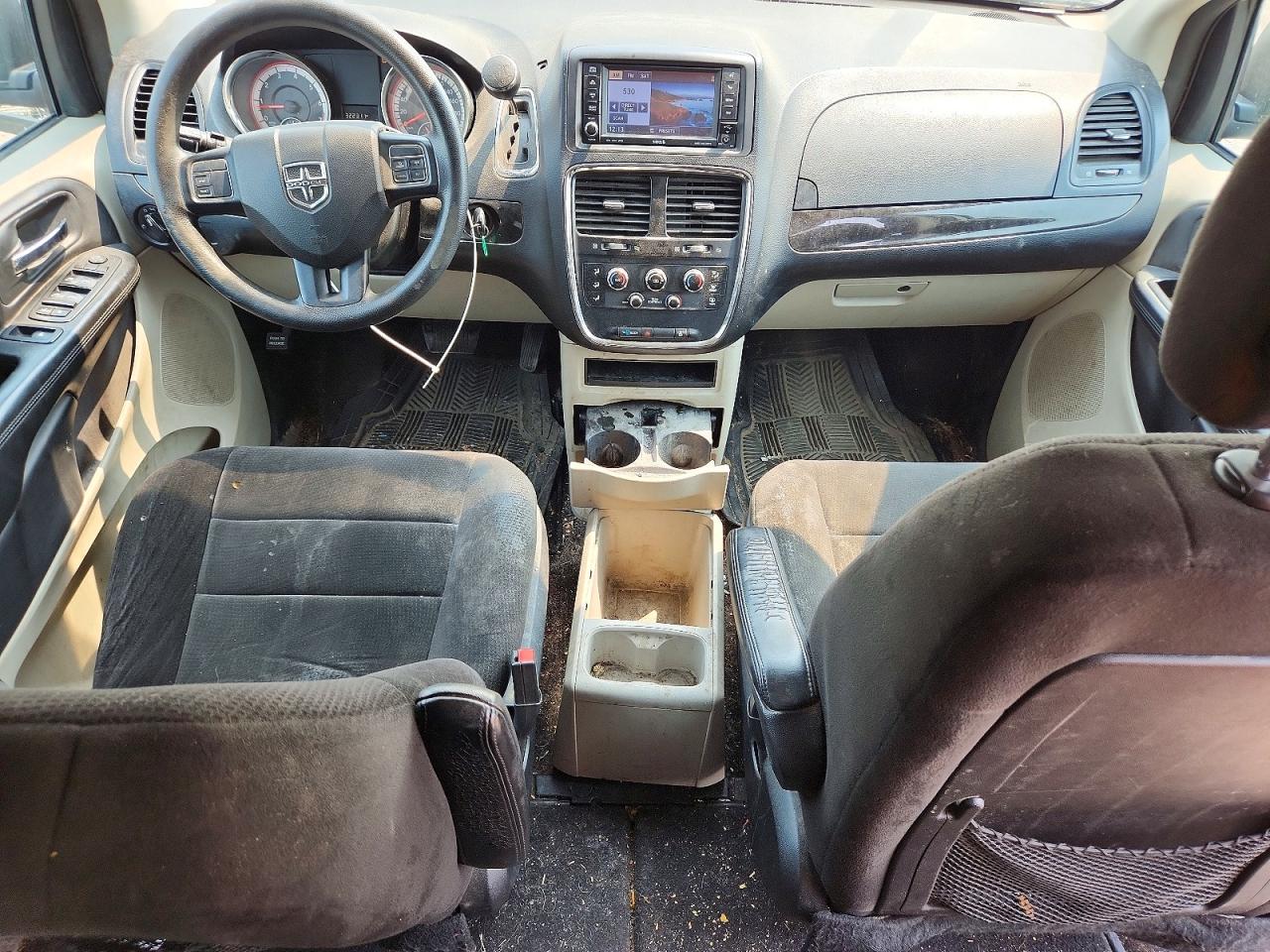 2013 Dodge Grand Caravan Se White vin: 2C4RDGBG4DR609974
