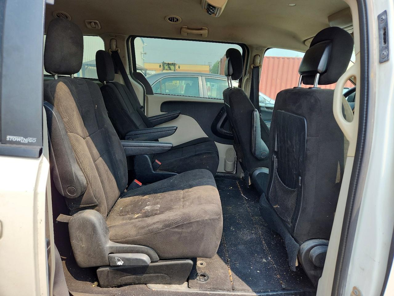 2013 Dodge Grand Caravan Se White vin: 2C4RDGBG4DR609974