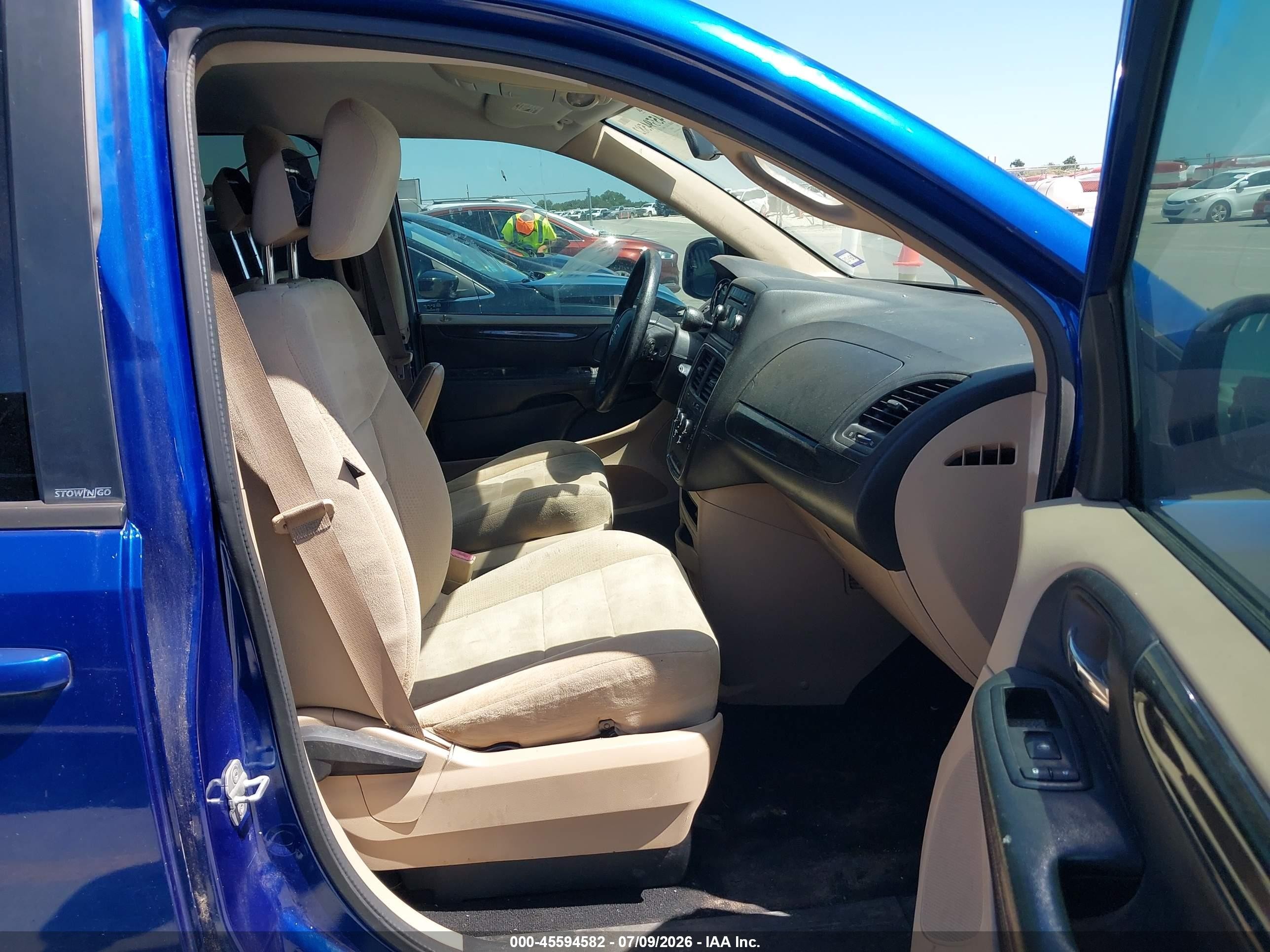 2013 Dodge Grand Caravan Se Blue vin: 2C4RDGBG4DR760653