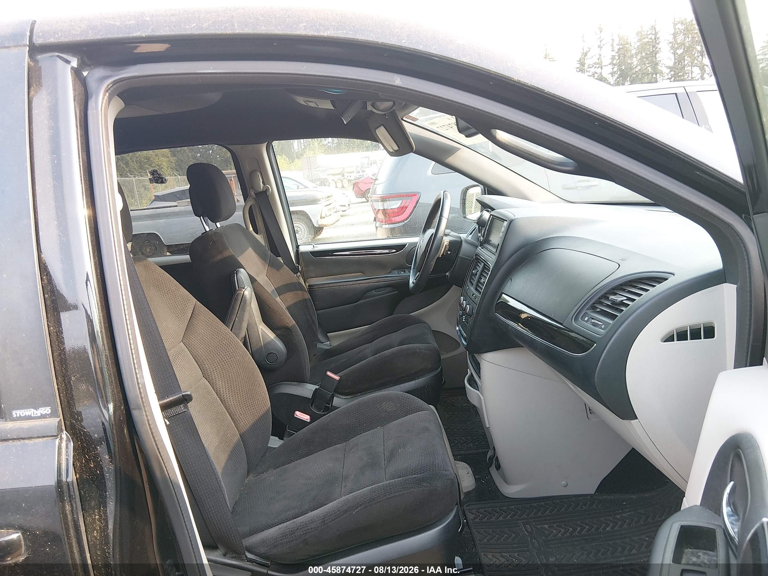 2014 Dodge Grand Caravan Se 30th Anniversary Black vin: 2C4RDGBG4ER259019