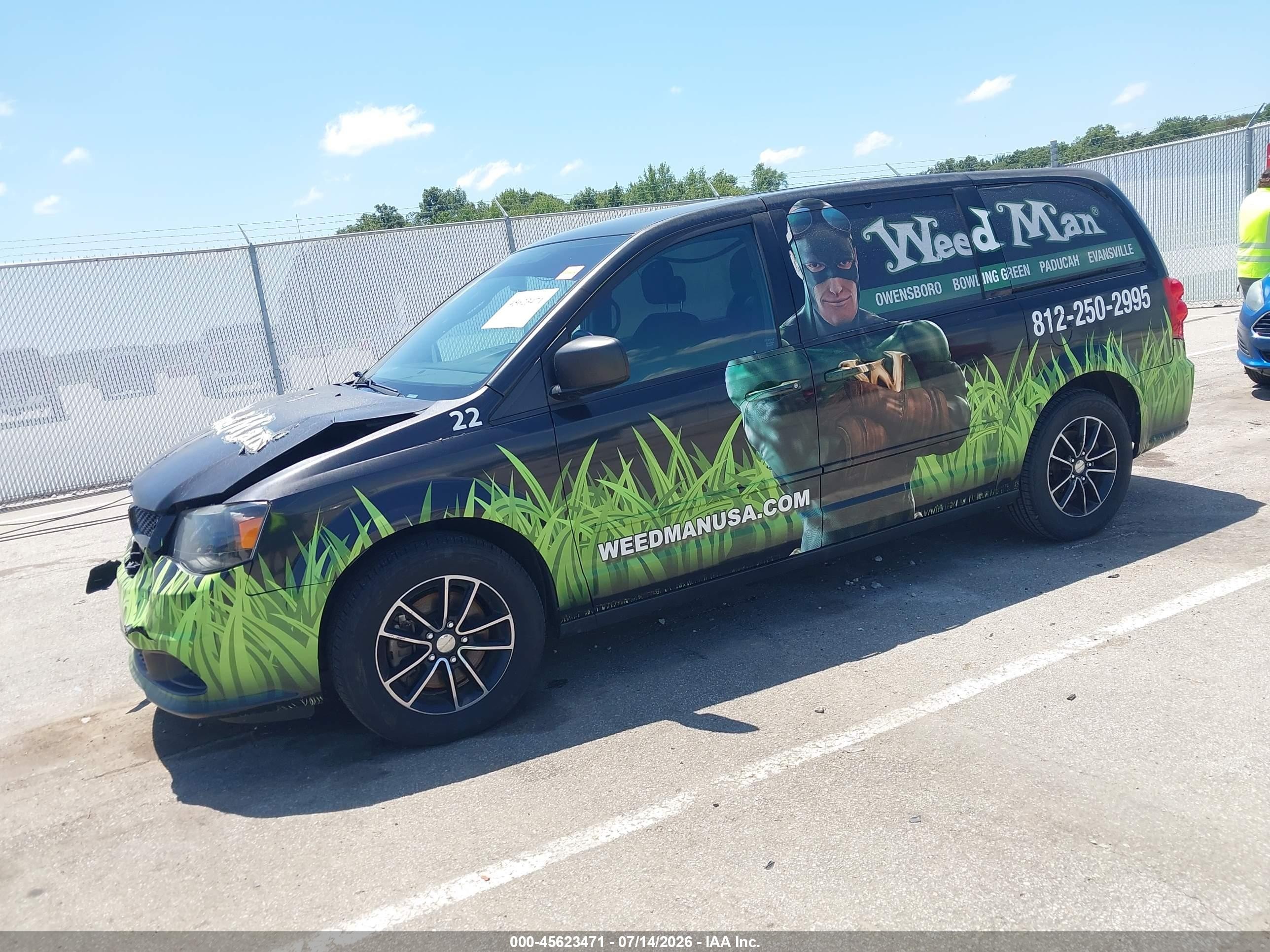 2015 Dodge Grand Caravan Se Черный vin: 2C4RDGBG4FR551156