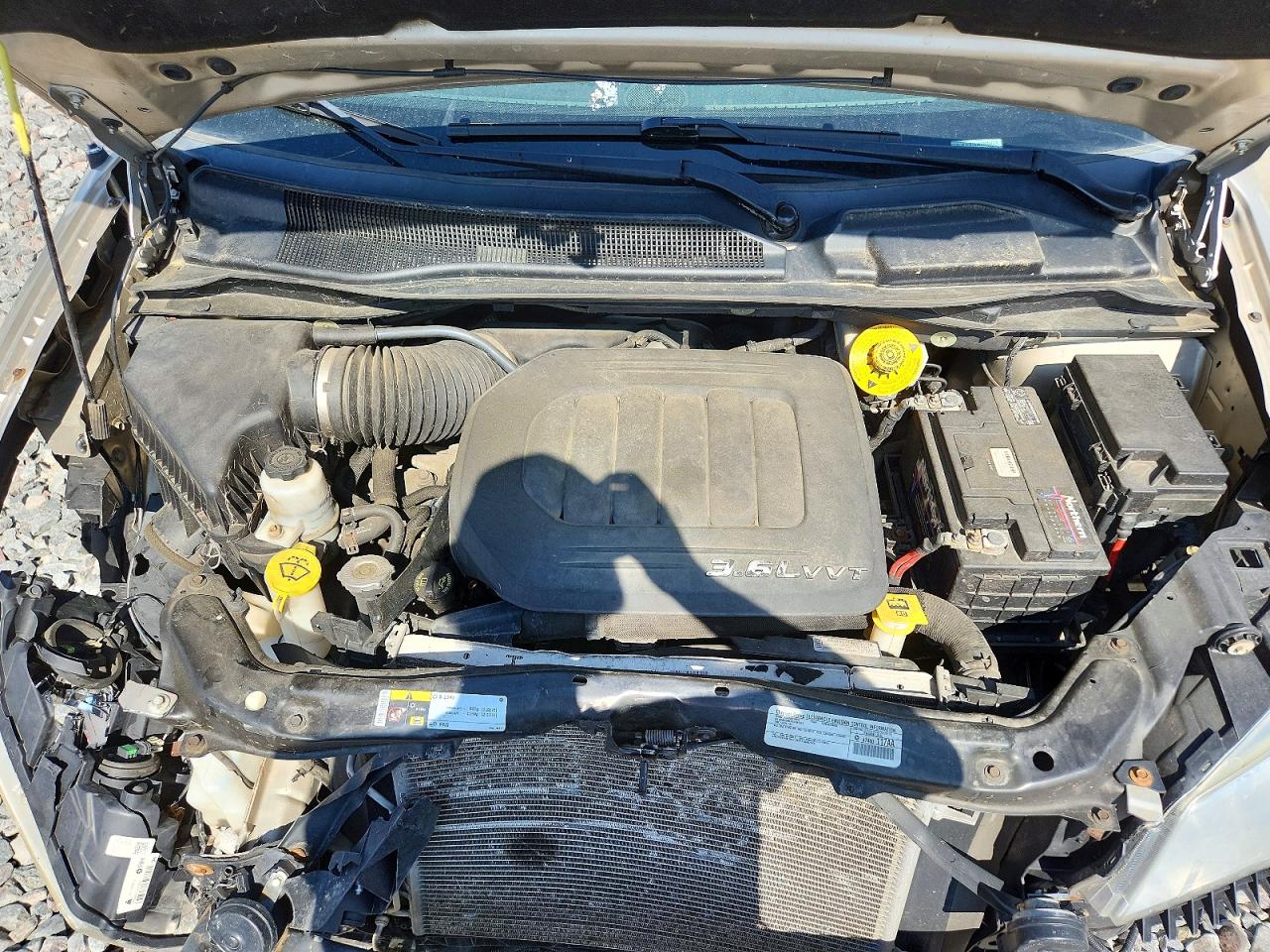 2015 Dodge Grand Caravan Se Желто-коричневый vin: 2C4RDGBG4FR558575