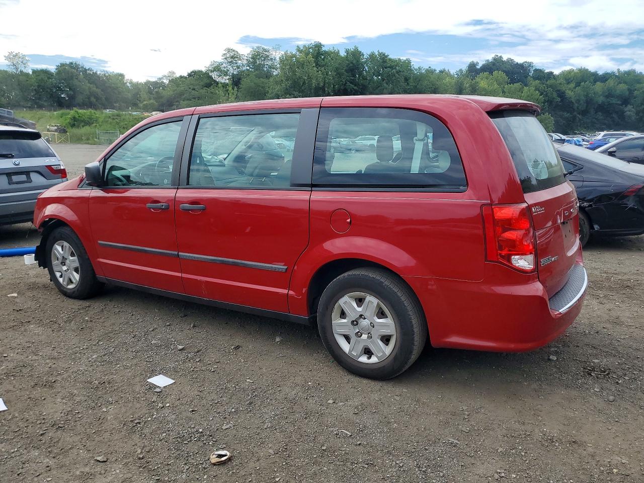 2012 Dodge Grand Caravan Se Red vin: 2C4RDGBG5CR336641